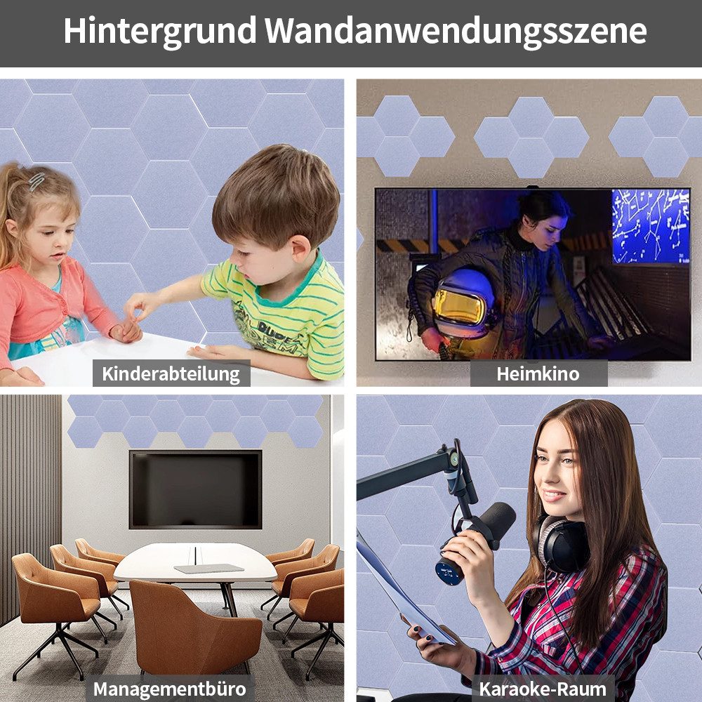 PFCTART Schallschutzpaneel Verschiedene akustische Absorptionsplatten aus günstig online kaufen