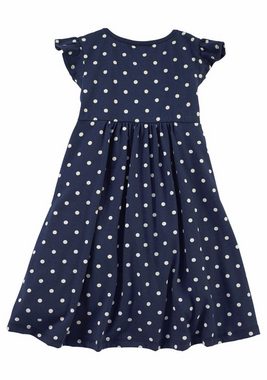 KIDSWORLD Jerseykleid für kleine Mädchen (Packung, 2-tlg), mit Streifen und Punkten