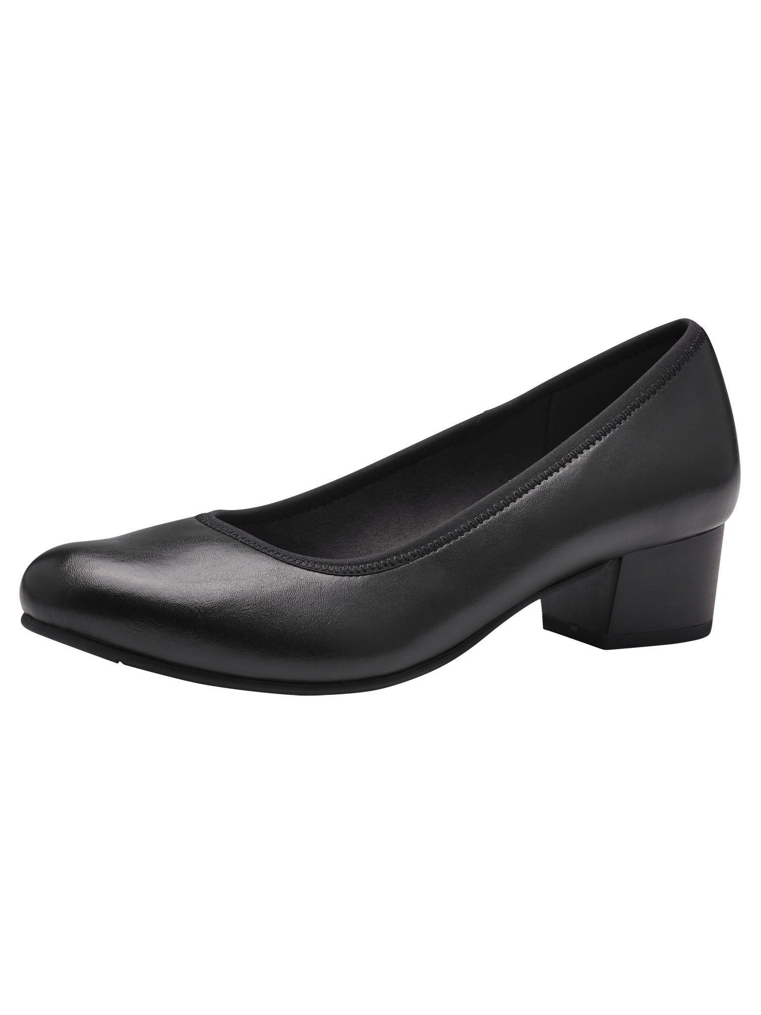 Jana Vegan, Mehrweite mit Blockabsatz Blockabsatz Pumps Vegan