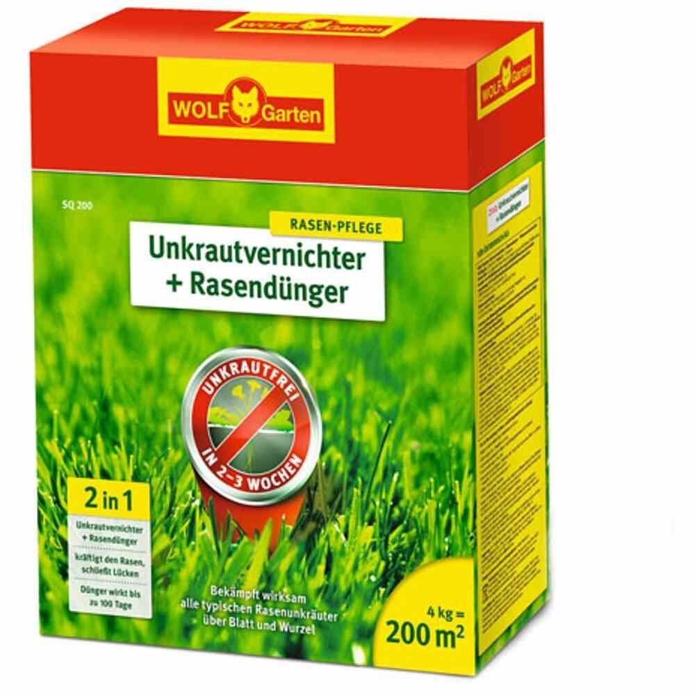 WOLFGarten Pflanzendünger SQ200 Unkrautvernichter und Rasendünger SQ 200