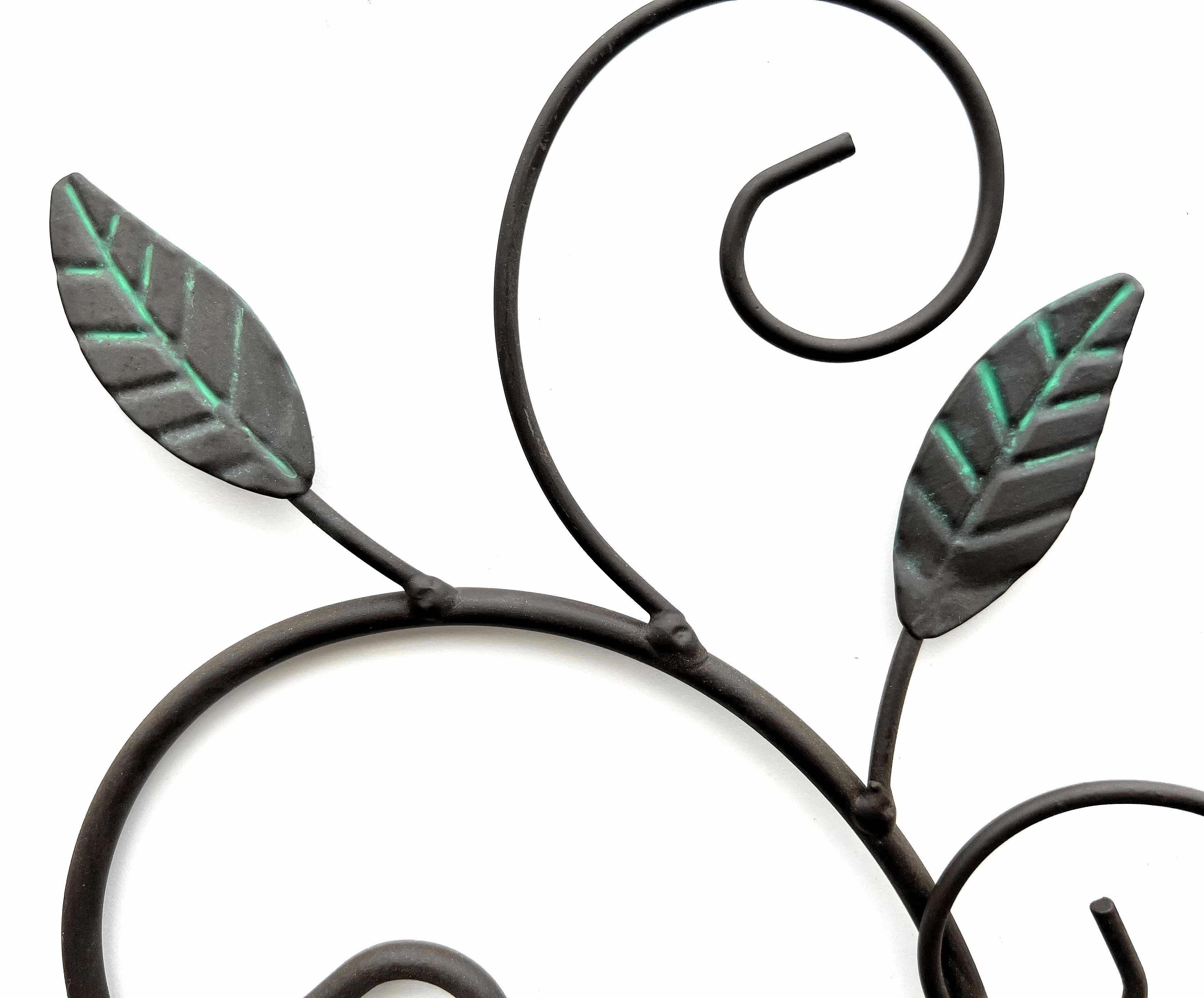 DanDiBo Teelichthalter Metall Wand 131001 Wandteelichthalter 5 cm Wandleuchter, Kerzenhalter Wandkerzenhalter Wanddeko