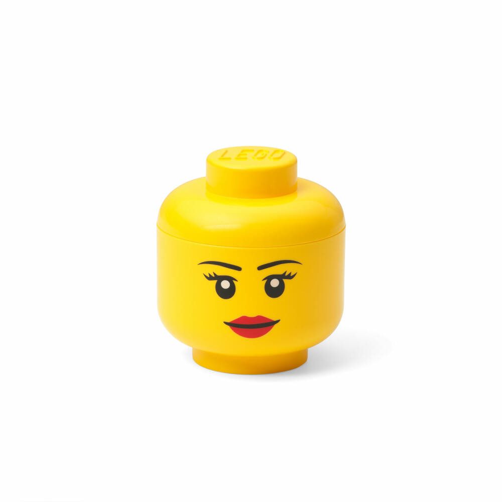 NHG Aufbewahrungsbox LEGO Storage Head Mini Girl