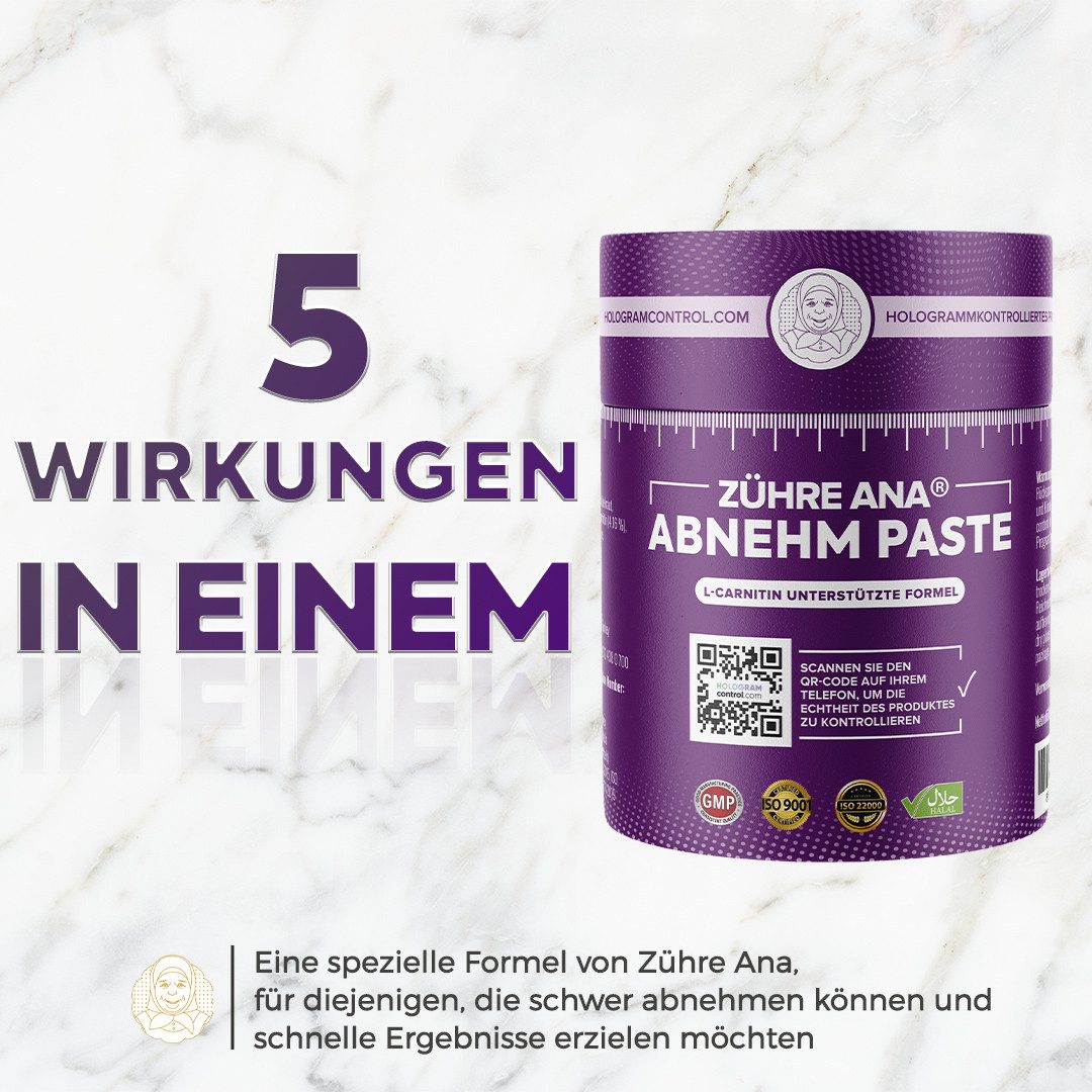 Zühre Ana® Aus natürlichen Pflanzen hergestellte Pasten Paste