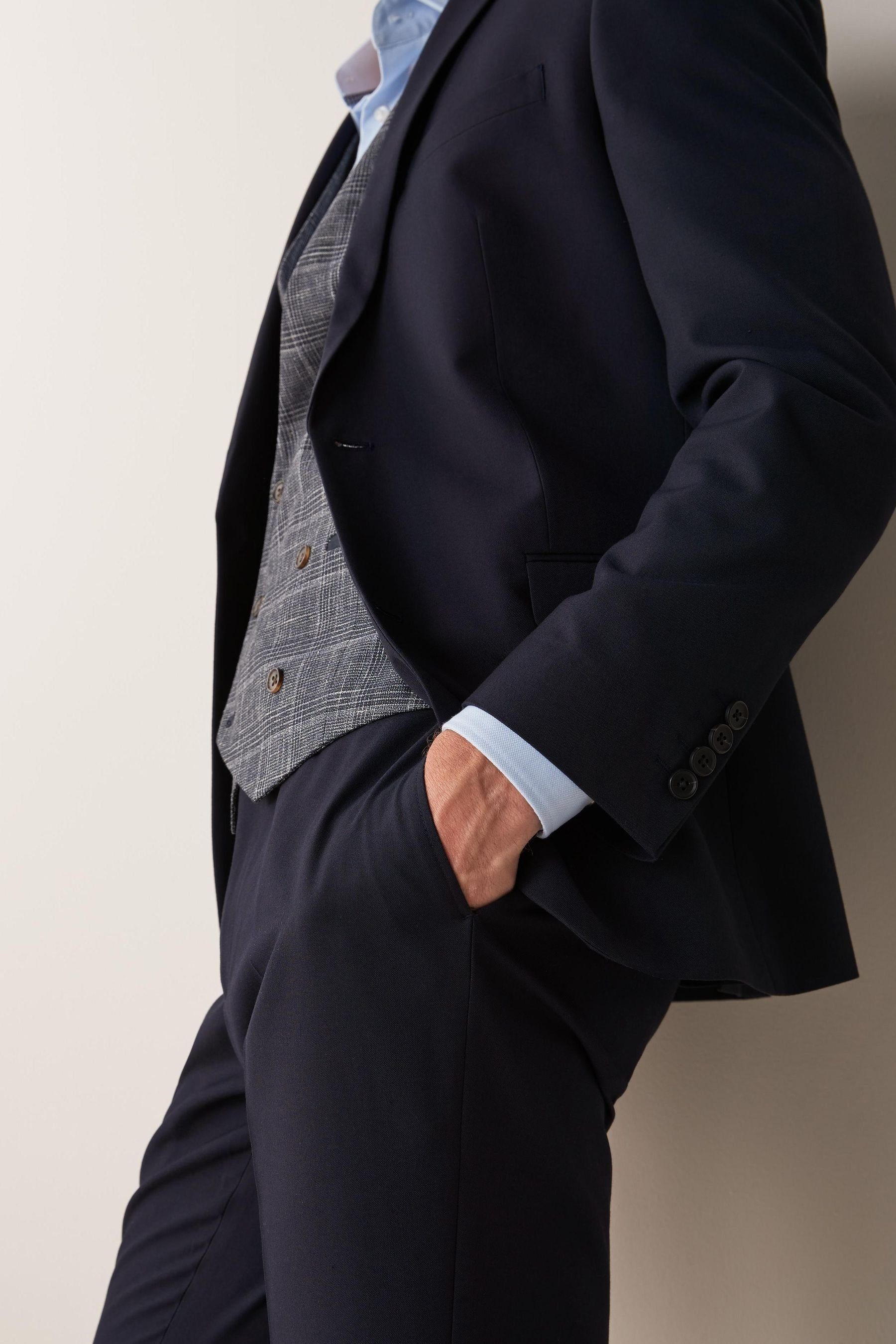 Next Baukastensakko Anzug mit zwei Knöpfen: Sakko (1-tlg)