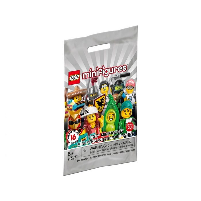 LEGO® Konstruktionsspielsteine LEGO® Minifigures - Serie 20 (Set 9 St)