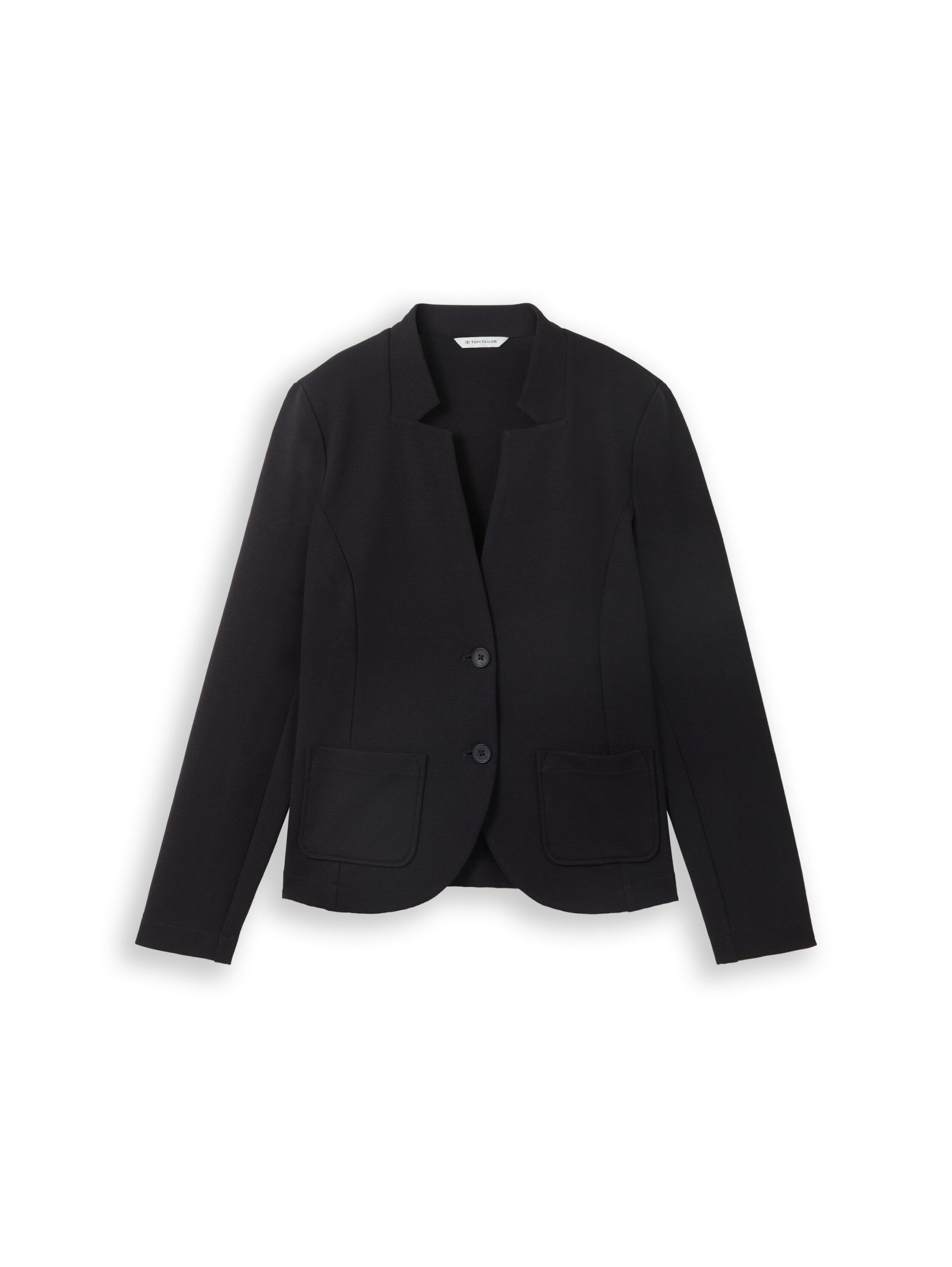 TOM TAILOR Jackenblazer Blazer mit Ottoman Struktur - Gerade