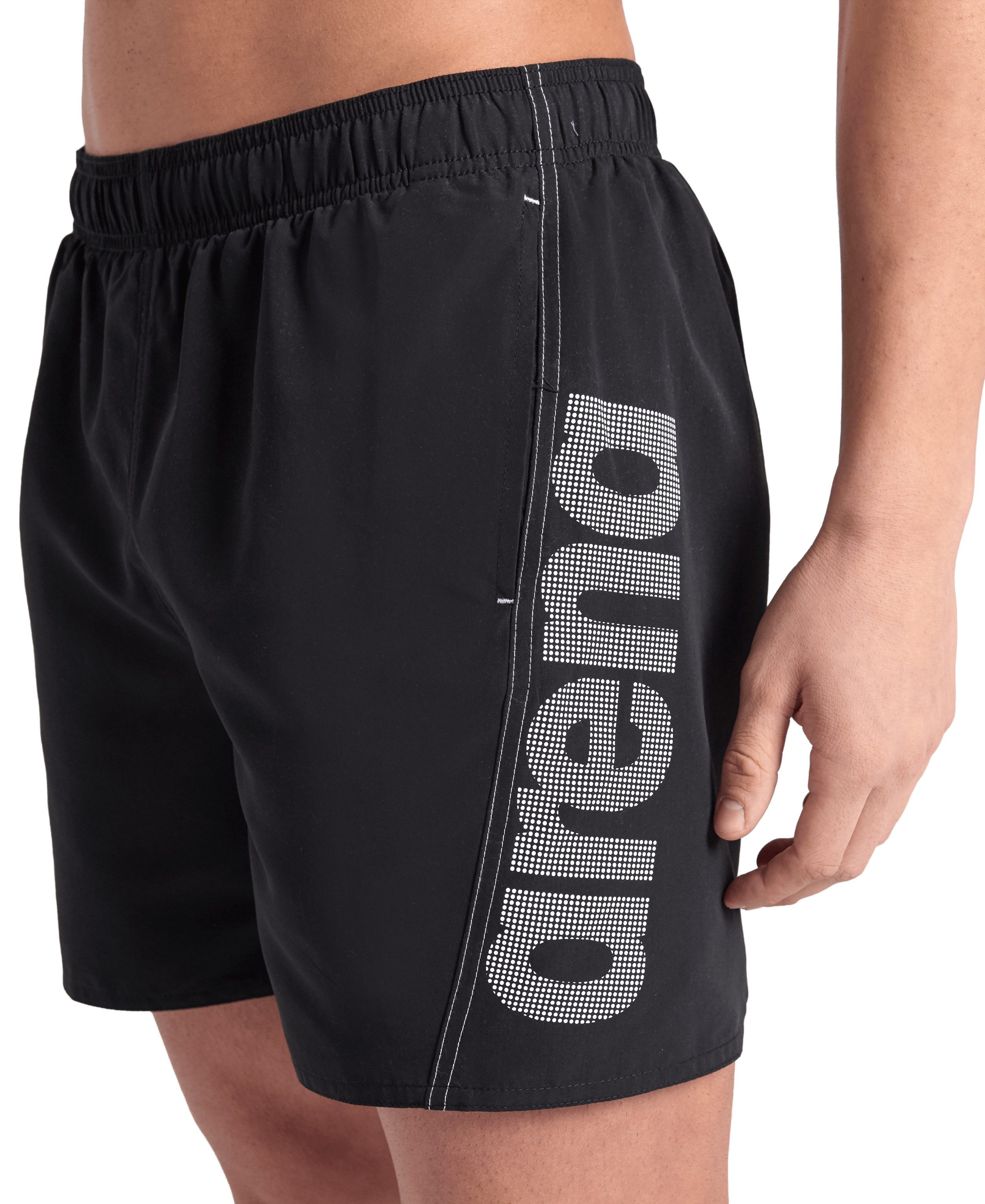 Arena Badeshorts FUNDAMENTALS ARENA LOGO BOXER R schnelltrocknendes Material, mit elastischem Bund
