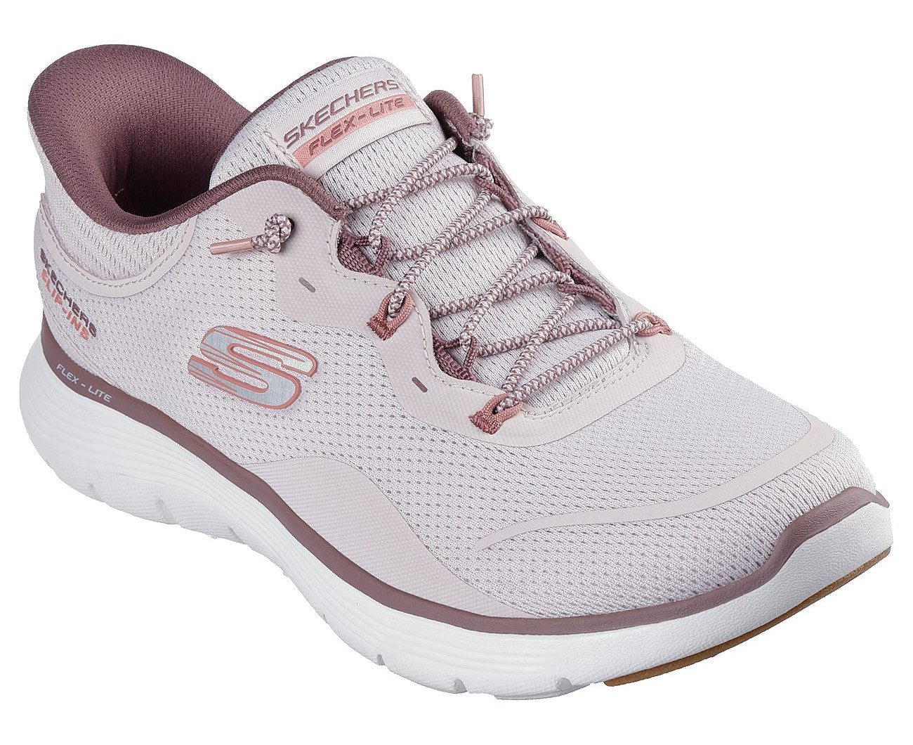 Skechers Flex Appeal 5.0 - Easy Breezy Slip-On Sneaker Sportschuh, Freizeitschuh mit Skechers Hands Free Slip-ins®