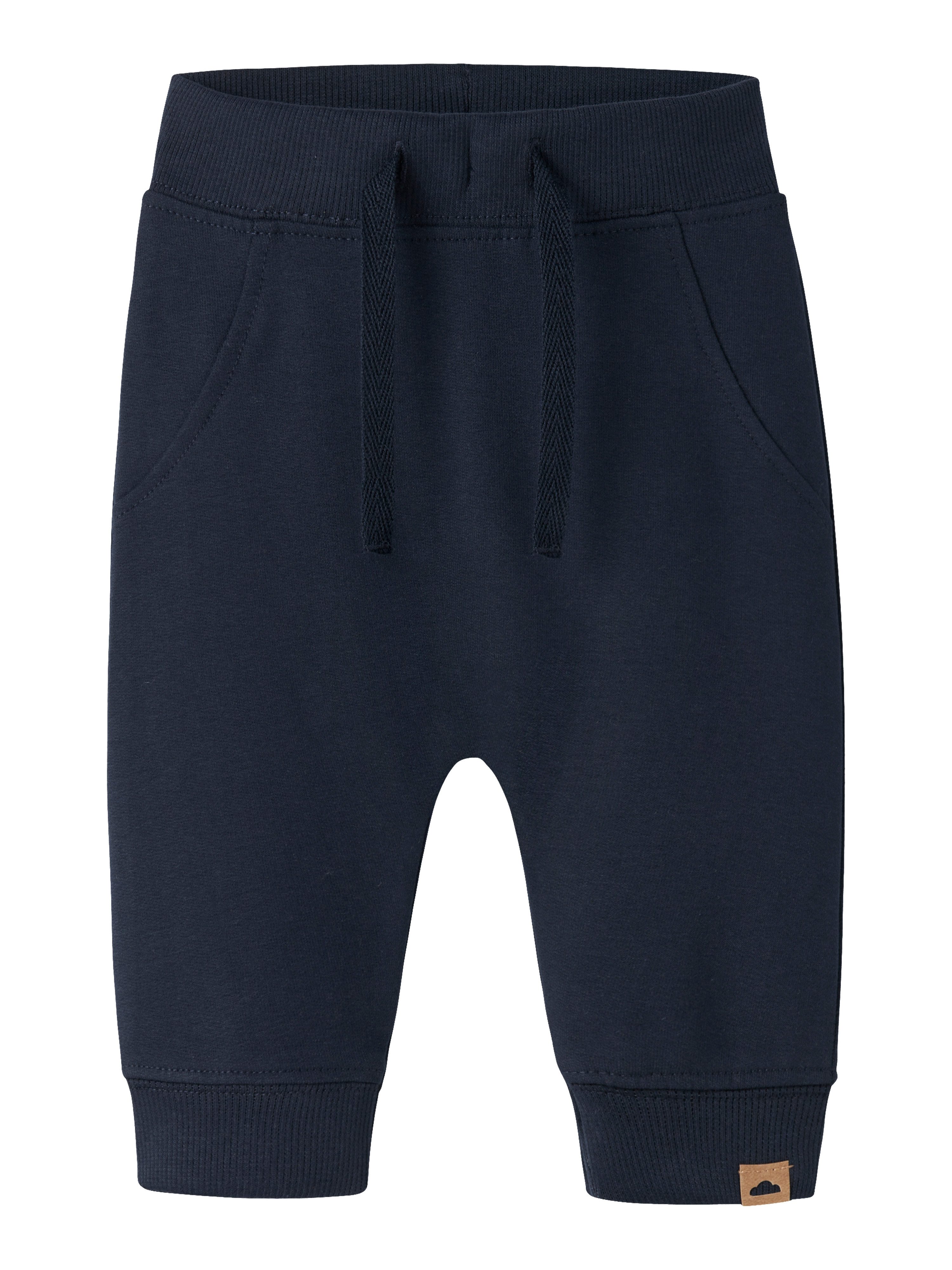 Name It Sweathose NBNTAKKI für Mädchen und Jungen mit Kordelzug unifarben, casual, regular fit, Baumwollmischung, Sweatware