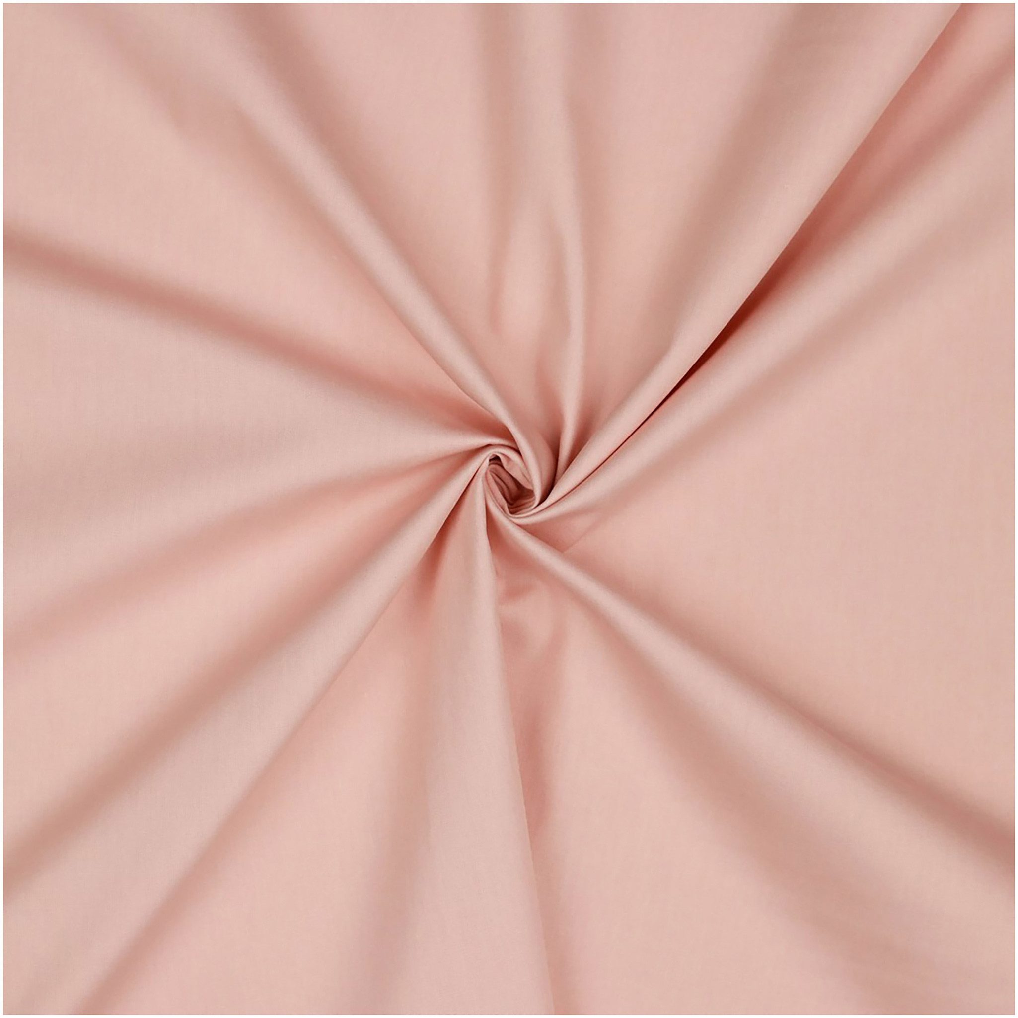 maDDma Stoff Popeline Baumwollstoff Fahnenstoff ab 1m Meterware unifarben 2v2, 061 - altrosa