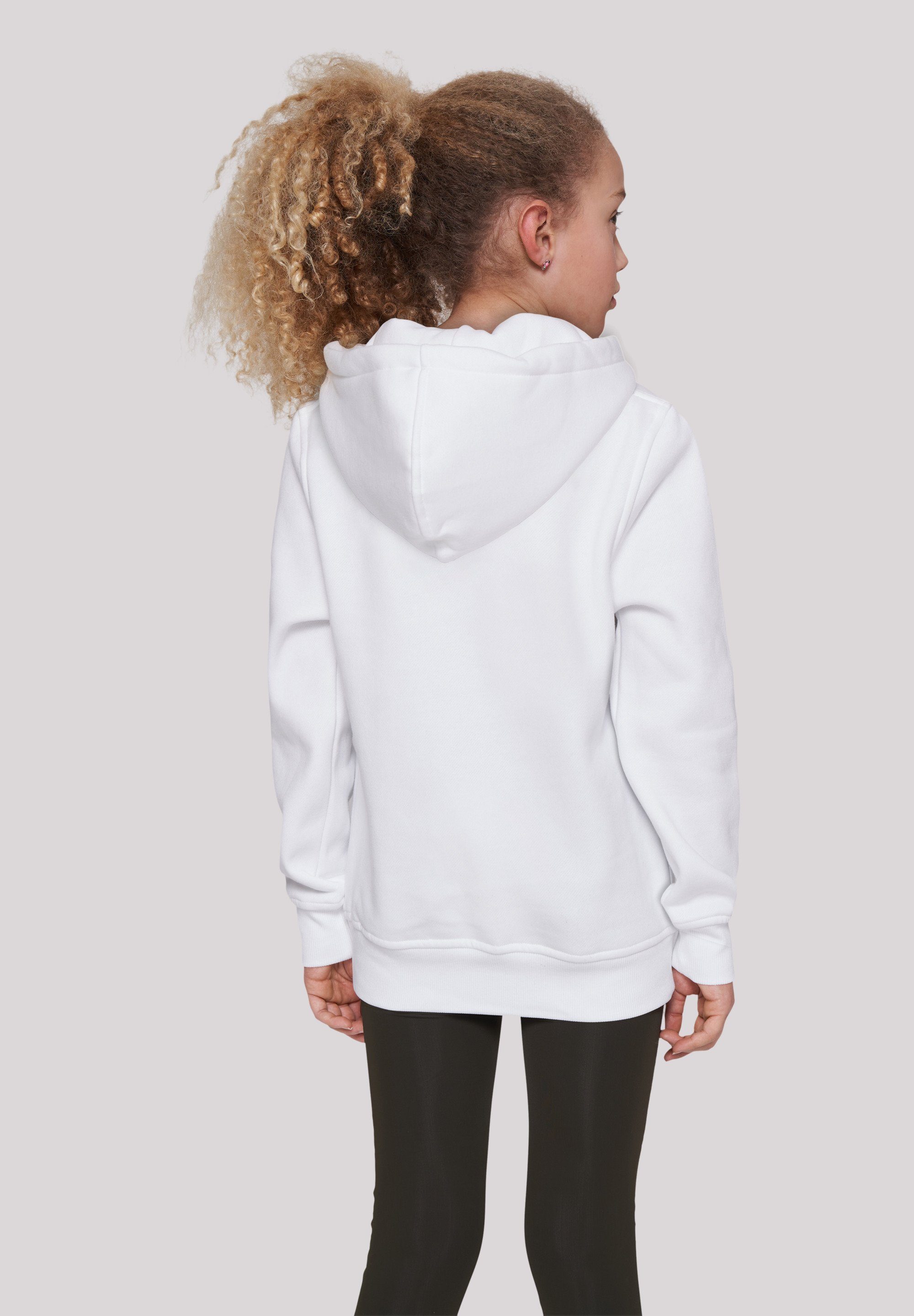 Captain Hoodie Kinder white Marvel (1-tlg) Hoody Kids F4NT4STIC Chest Emblem Basic with