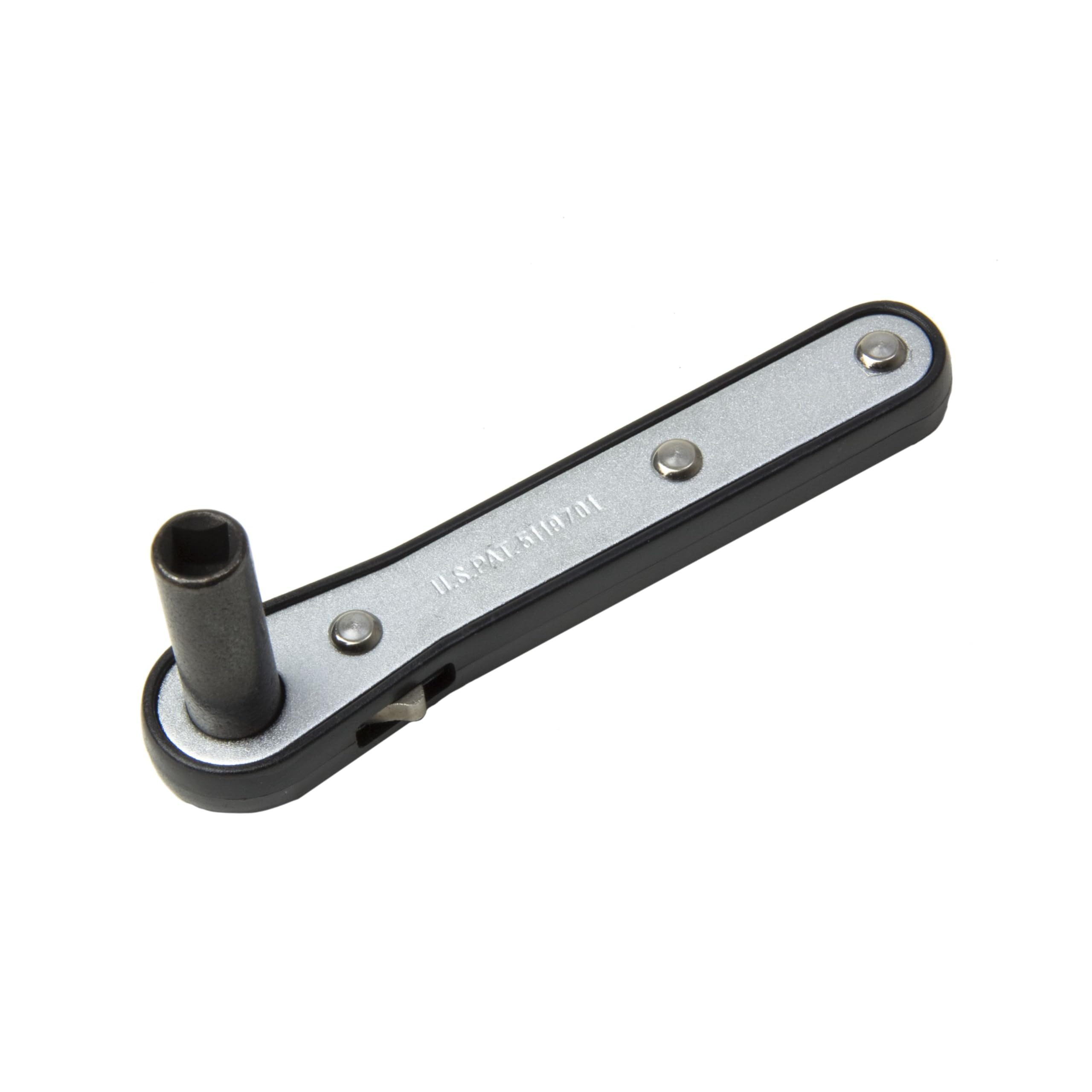 FAME Stimmgerät, (Ratchet Key Stimmschlüssel für Schlagzeuge Umstellbare Drehrichtung Stabile Metallkonstruktion Kunststoffrahmen 3 Jahre Garantie), Ratchet Key, Umstellbare Drehrichtung, Stabile Metallkonstruktion