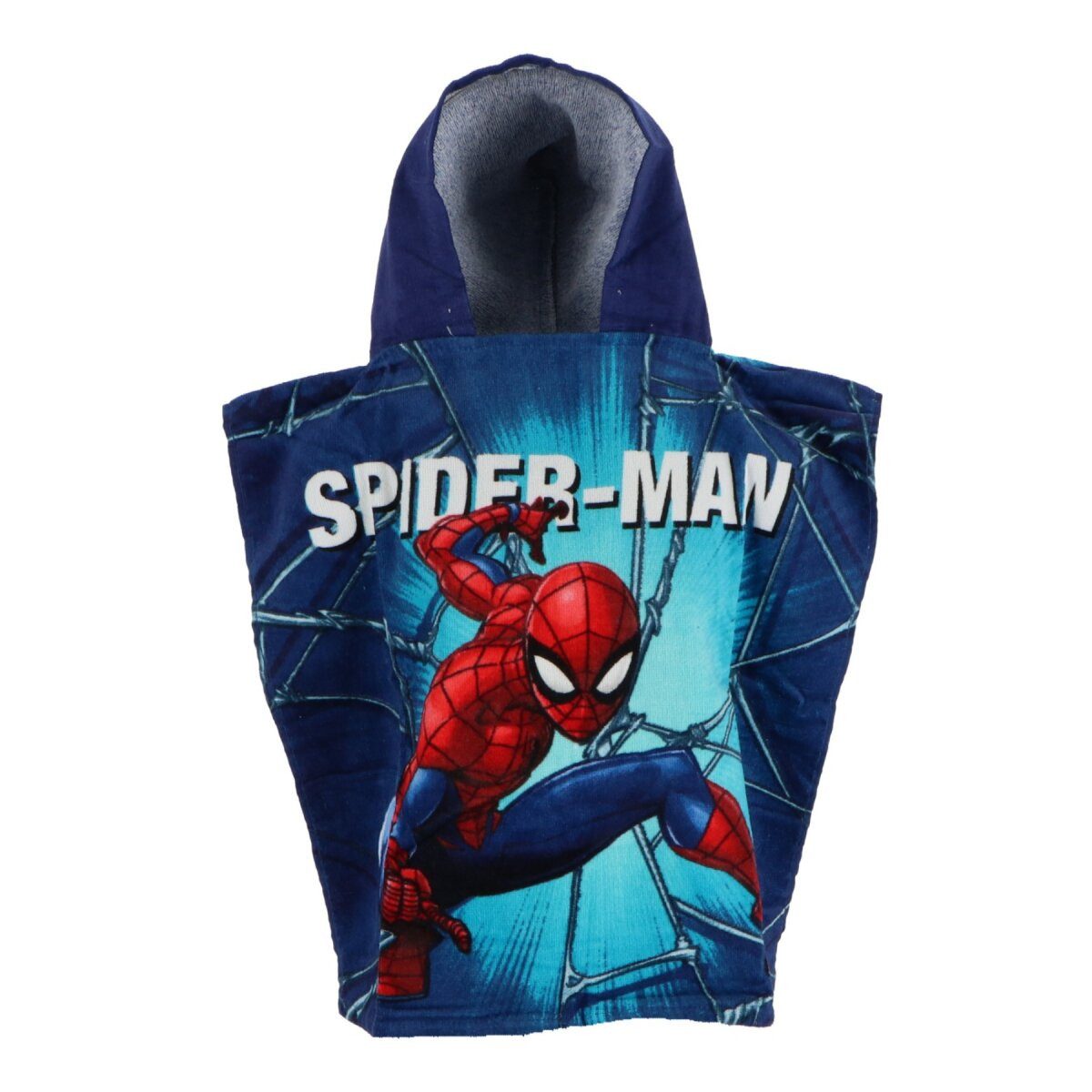 Spiderman Poncho Spiderman Kinder Hoody Towel Badeponcho mit Kapuze