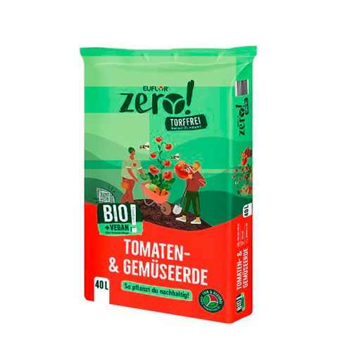 Euflor Bio-Erde Euflor Zero! Bio Tomaten und Gemüseerde 40 Liter