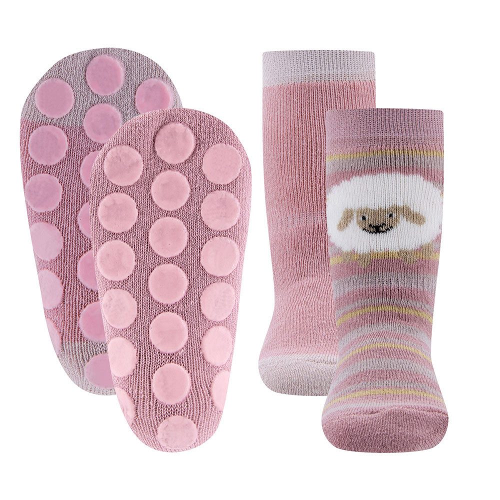 ABS-Socken Stoppersocken ABS 2er Pack Schäfchen