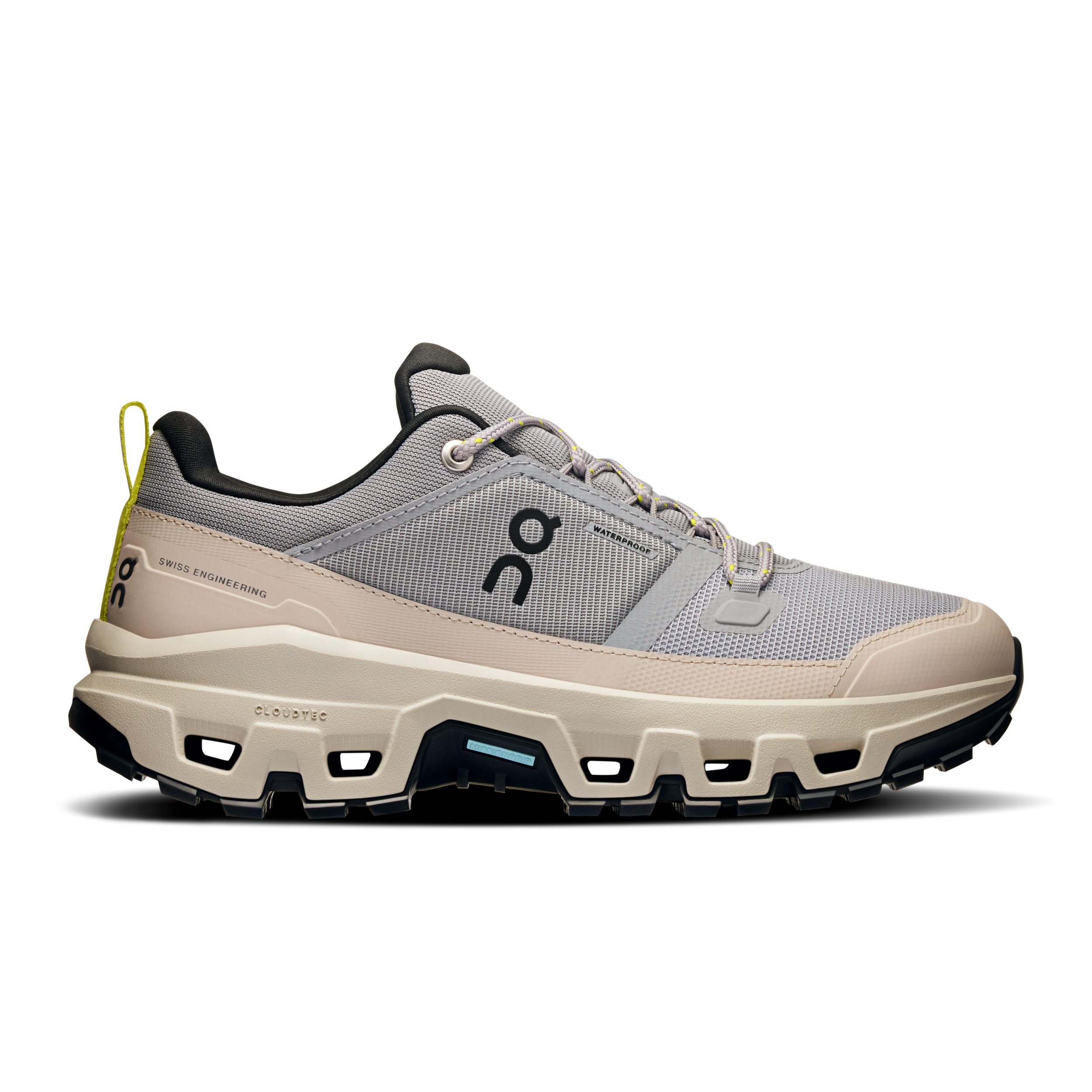 ON RUNNING Cloudrock Low WP ALLOY / ICE Trekkingschuh