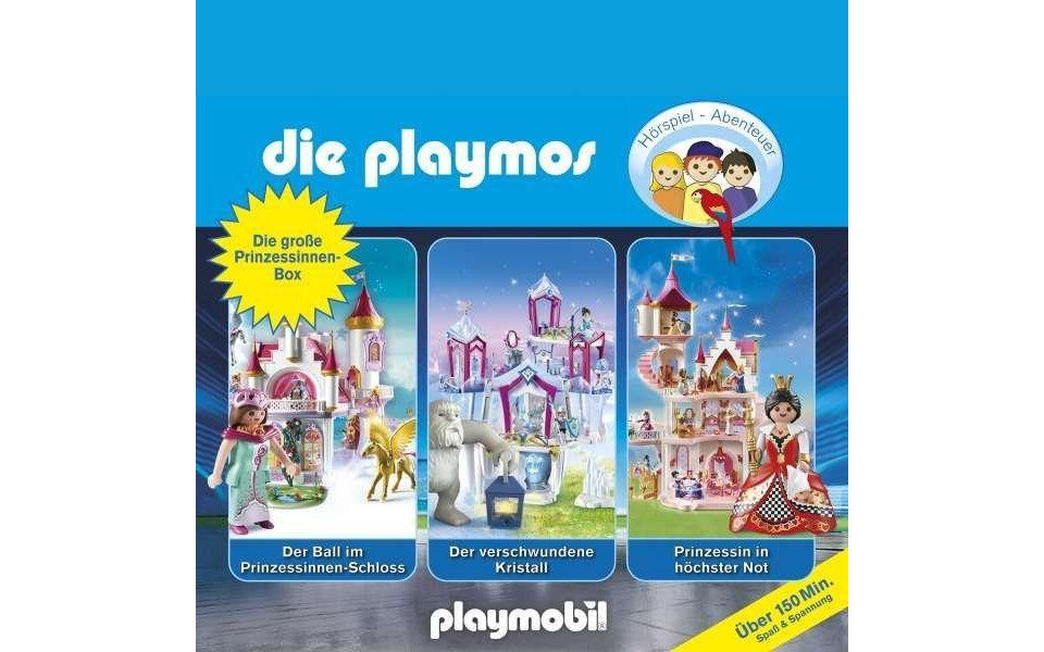 Hörspiel-CD Die Playmos Hörspiel-Box Prinzessinnen