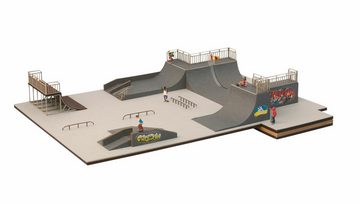 NOCH Modelleisenbahn-Gebäude NOCH, 66834, Spur H0, Skatepark mit micro-motio