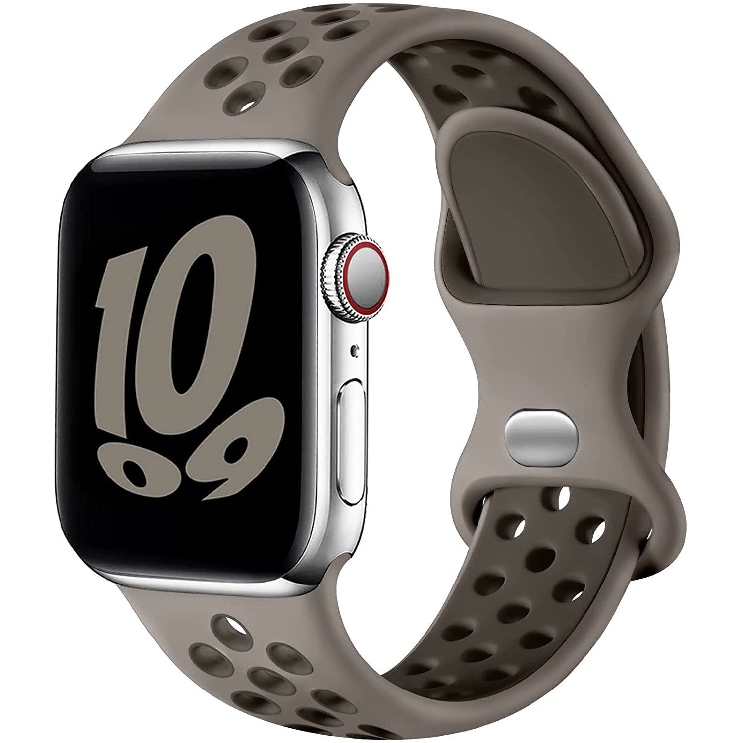 Smartwatch-Armband Kompatibel und 8, SE Sport Ultra Watch Braun Apple mit zggzerg Armband Series