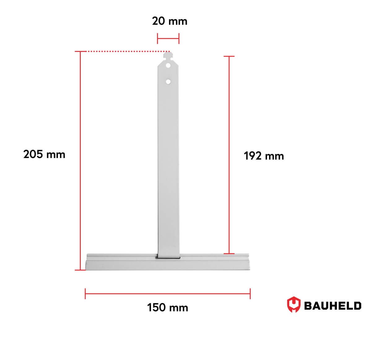 BAUHELD Rollladenaufhängung Mini / Maxi, (24-St), günstig online kaufen