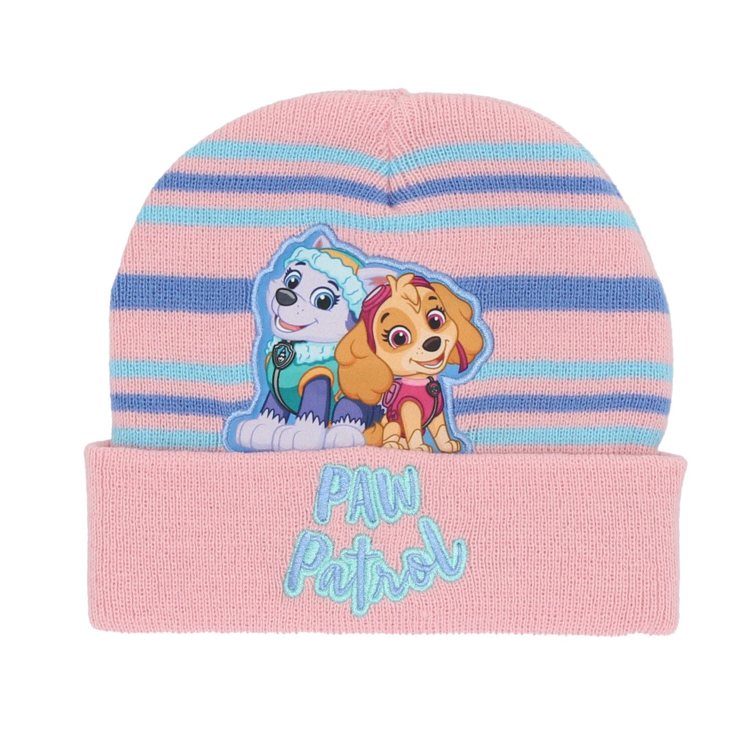 United Labels® Strickmütze Paw Patrol Skye Winter Mütze Kinder Mädchen Strickmütze Beanie