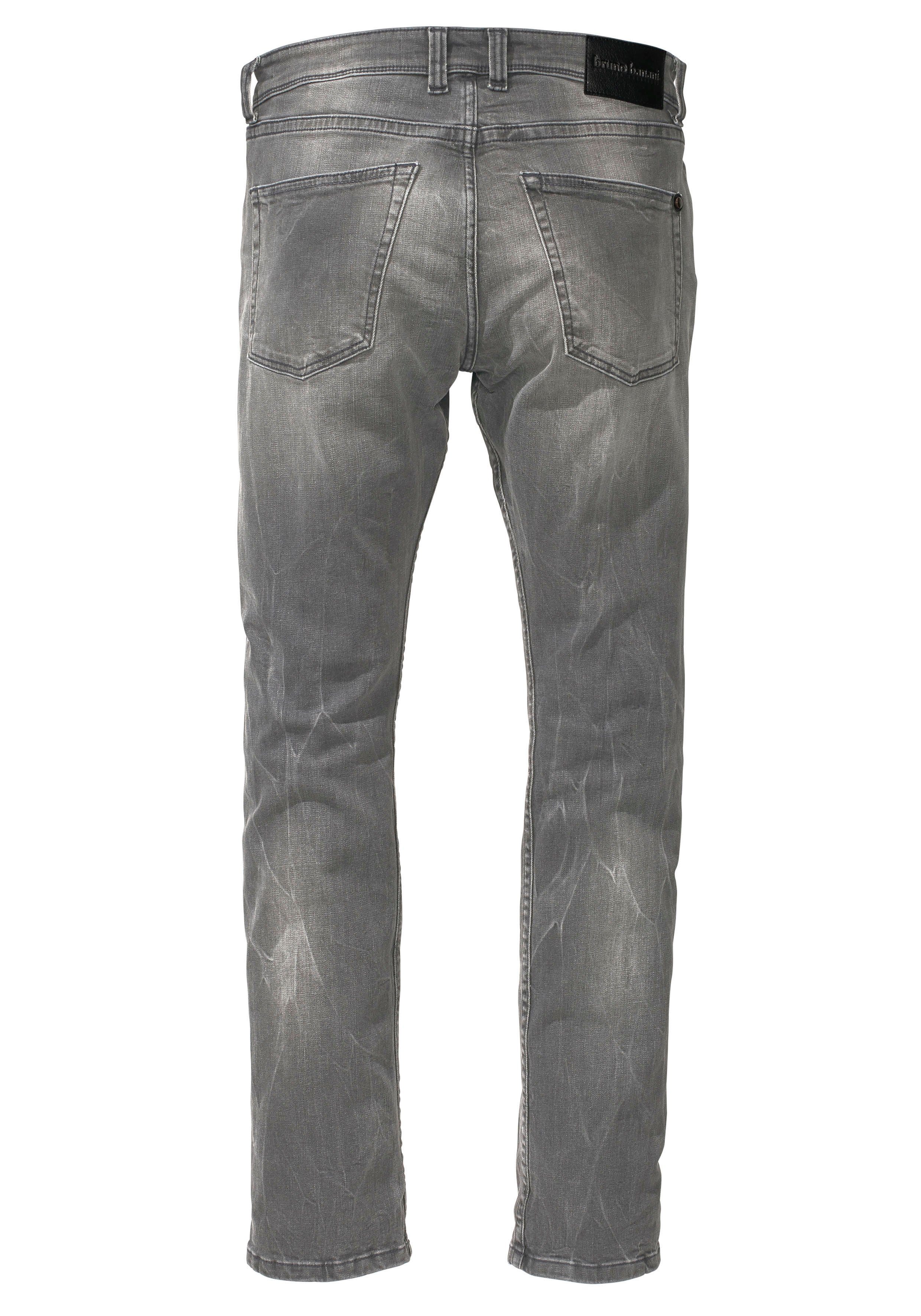 Bruno Banani Slim-fit-Jeans Jimmy (Stretch) grey-used