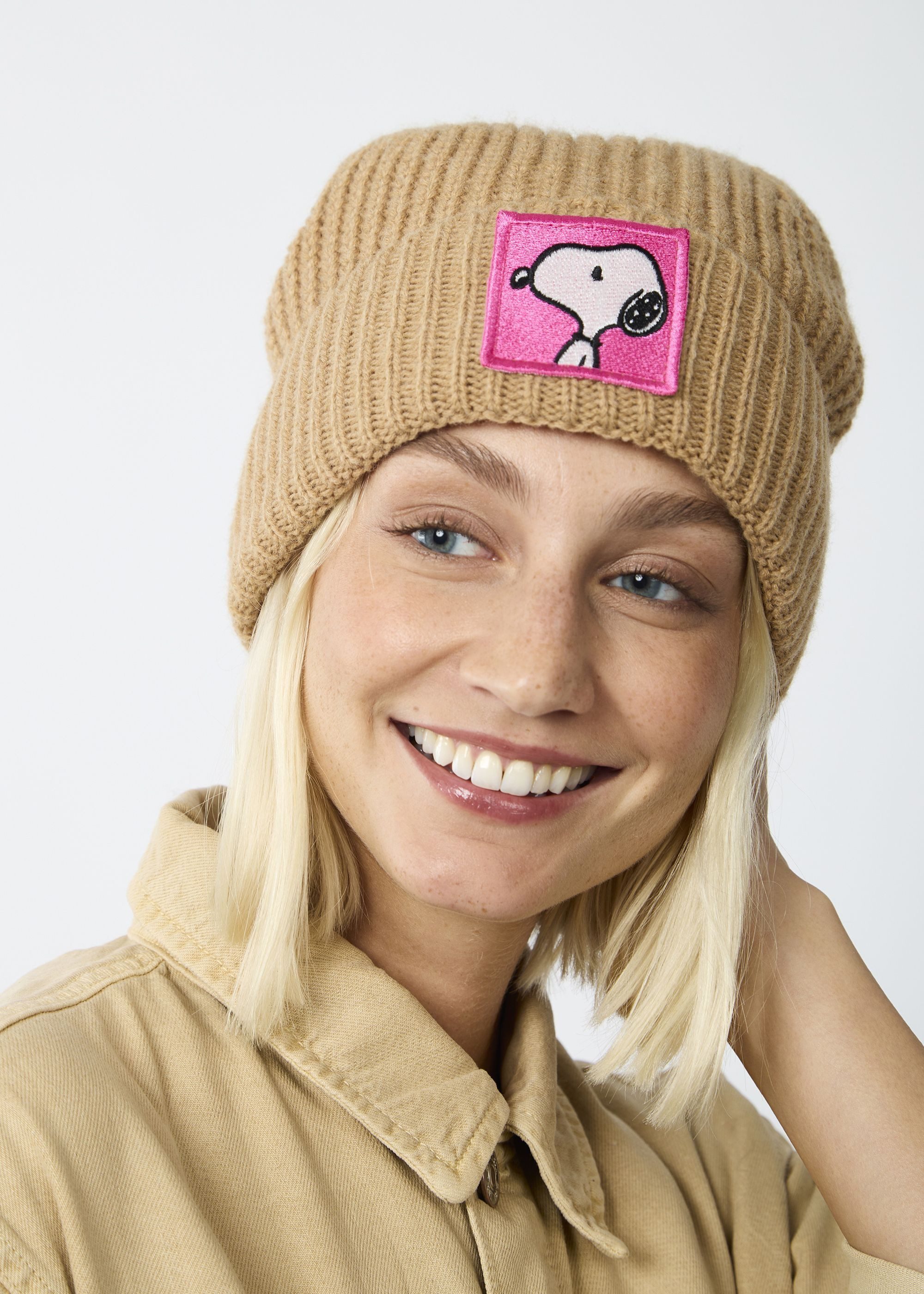 Codello Strickmütze in weicher Wollmischung aus Rippenstrick ...