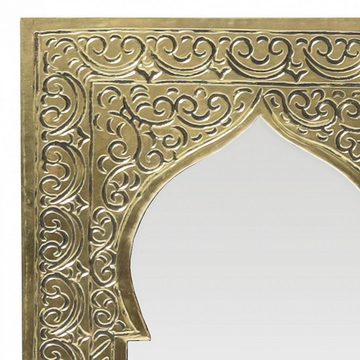 l-artisan Spiegel, Orientalischer Wandspiegel, Spiegel aus Messing KASIM