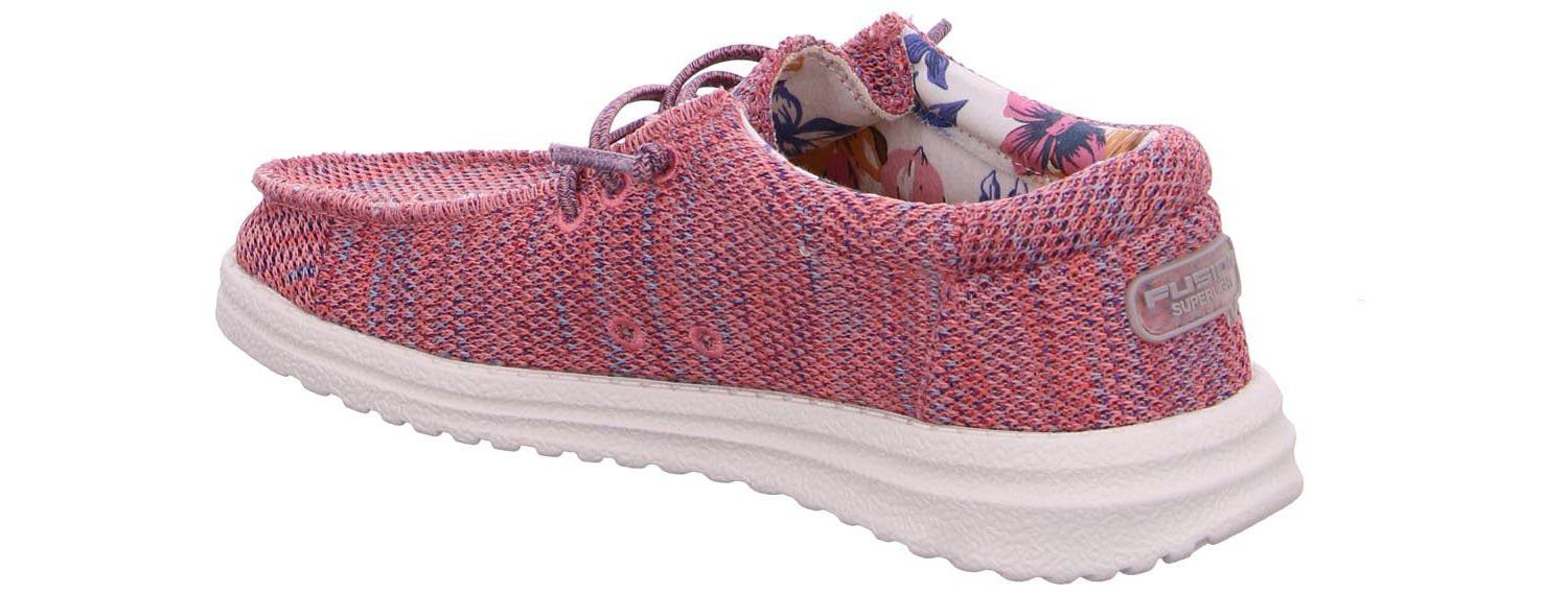 Fusion Fusion Emma Melange Knit Pink Slipper