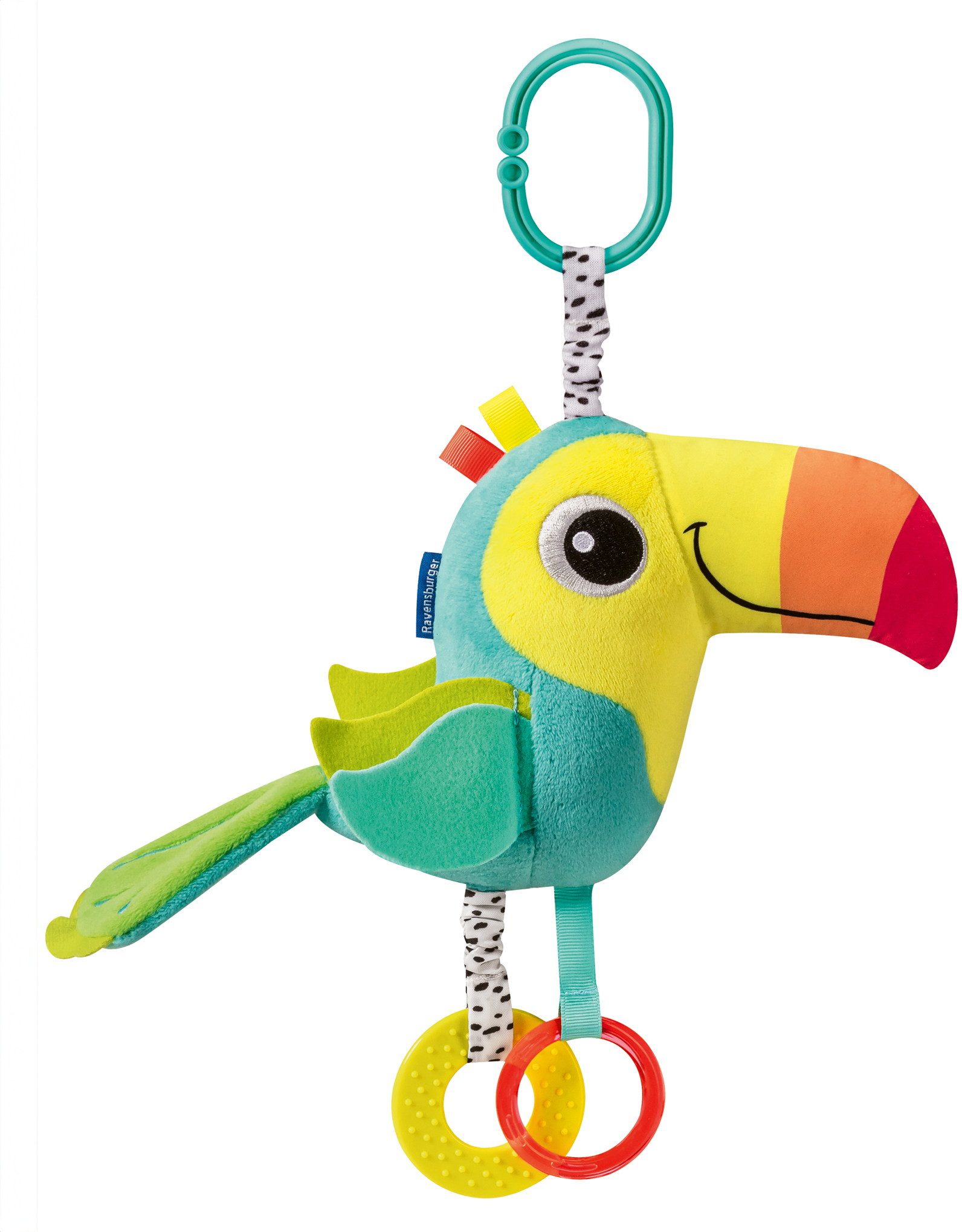 Ravensburger Greifling Babywelt Hängefigur Play+ Activity Tukan 12034048