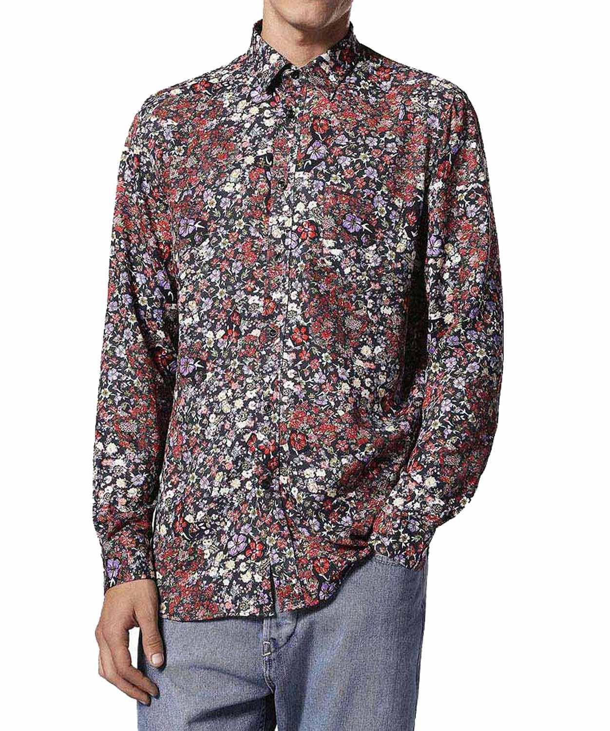 Diesel Langarmhemd Diesel S-Nico CAMICIA Herren Hemd