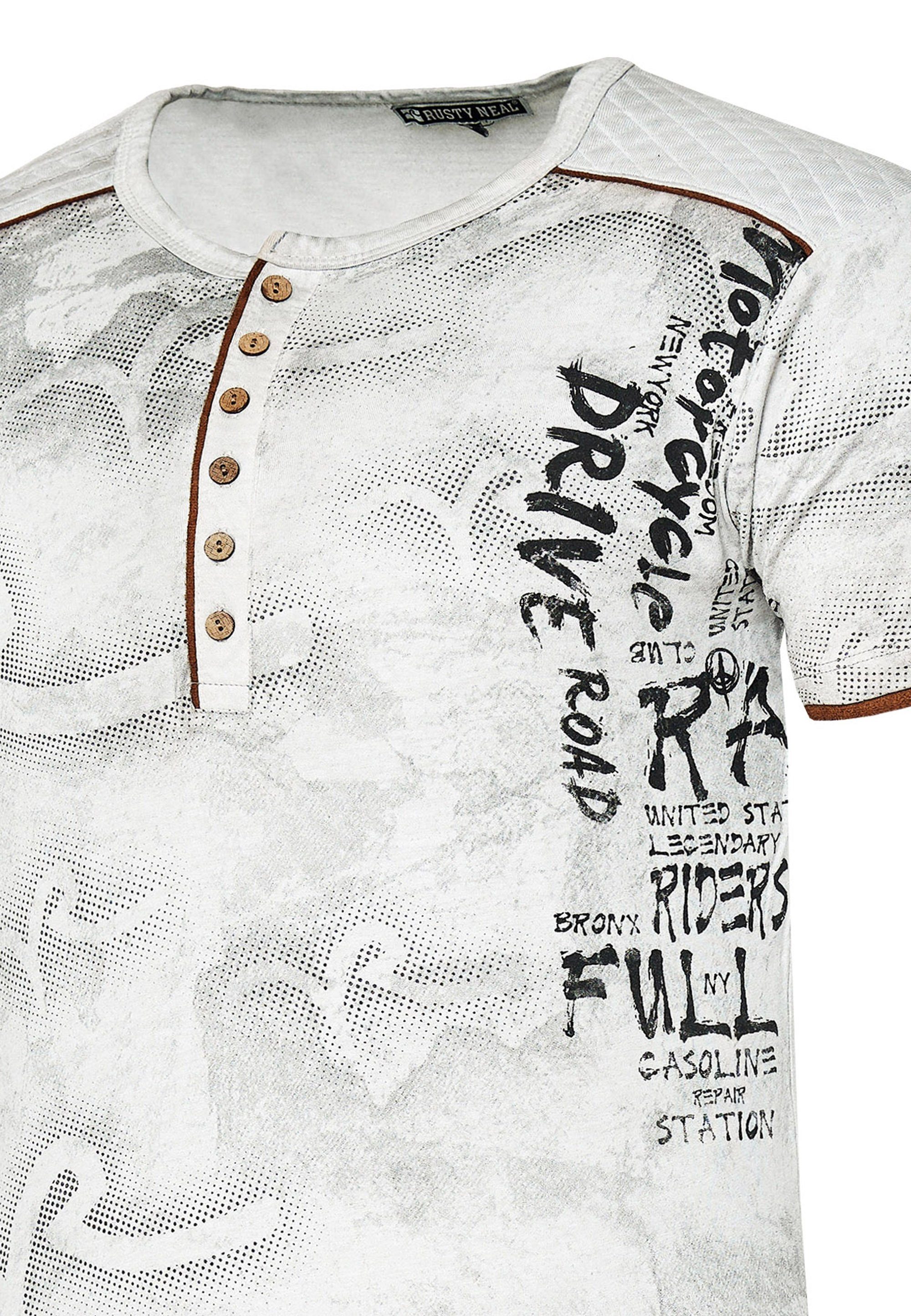 Rusty Neal T-Shirt mit modernem Print
