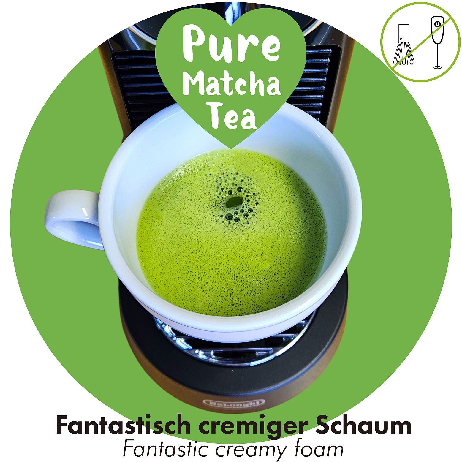 Goodwei Tee Bio Matcha Kapseln für Nespresso - Zeremoniequalität aus erster Ernte, 1 x 20 St. – Bild 4 von 5