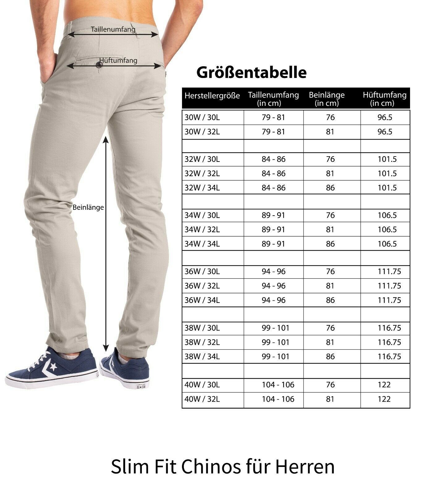 BlauerHafen Chinohose Herren Chinohose Slim Fit Stretch Business Casual Stoffhose Freizeit 4 Taschen (2 Vorder- und 2 Gesäßtaschen)