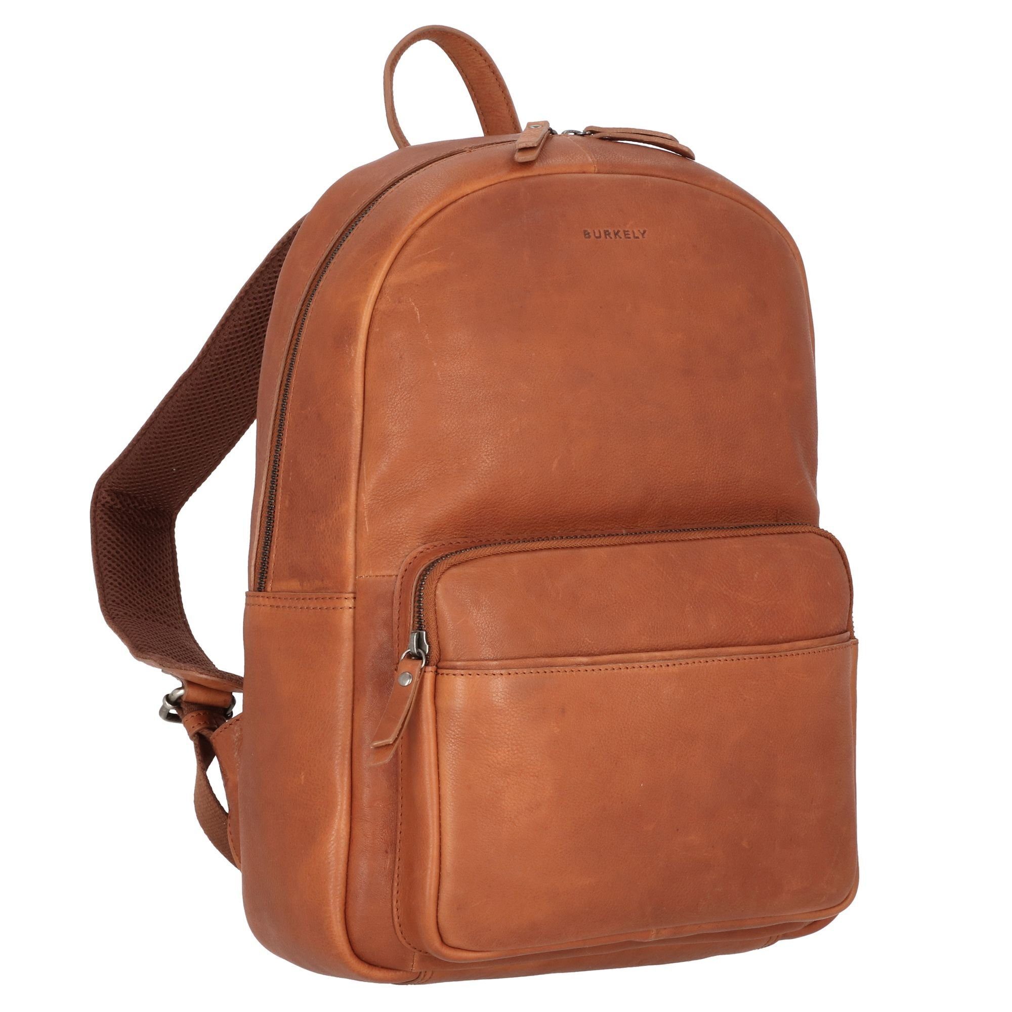 cognac Antique Daypack Avery, Burkely Leder