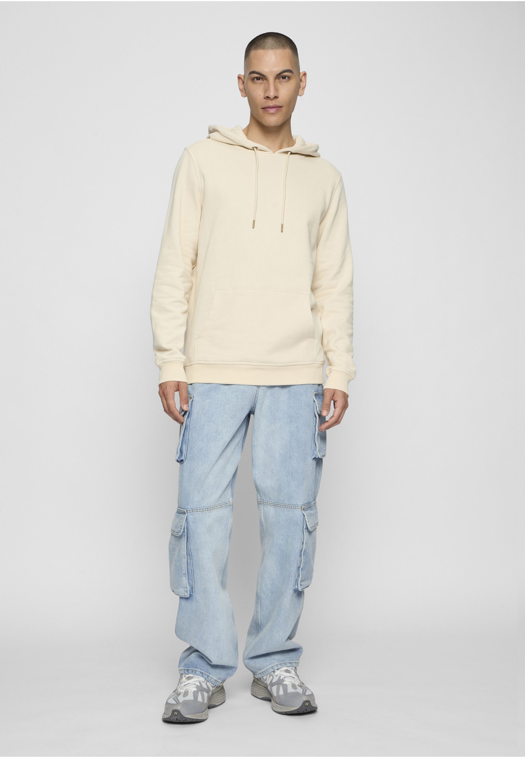 URBAN CLASSICS Rundhalspullover Urban Classics Herren Basic Sweat Hoody (1- günstig online kaufen