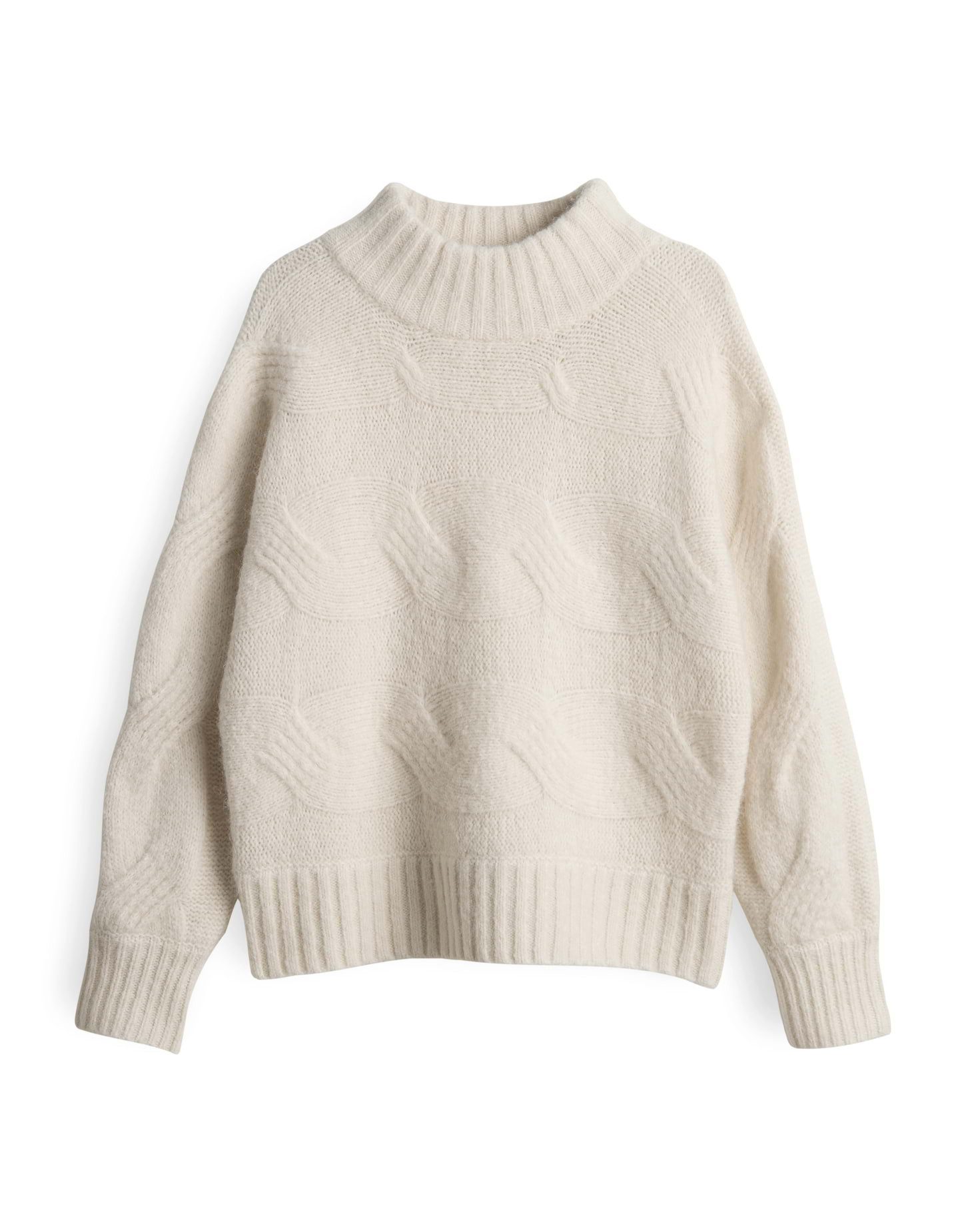 Strickpullover PORTREE Regular Fit mit Zopfmuster