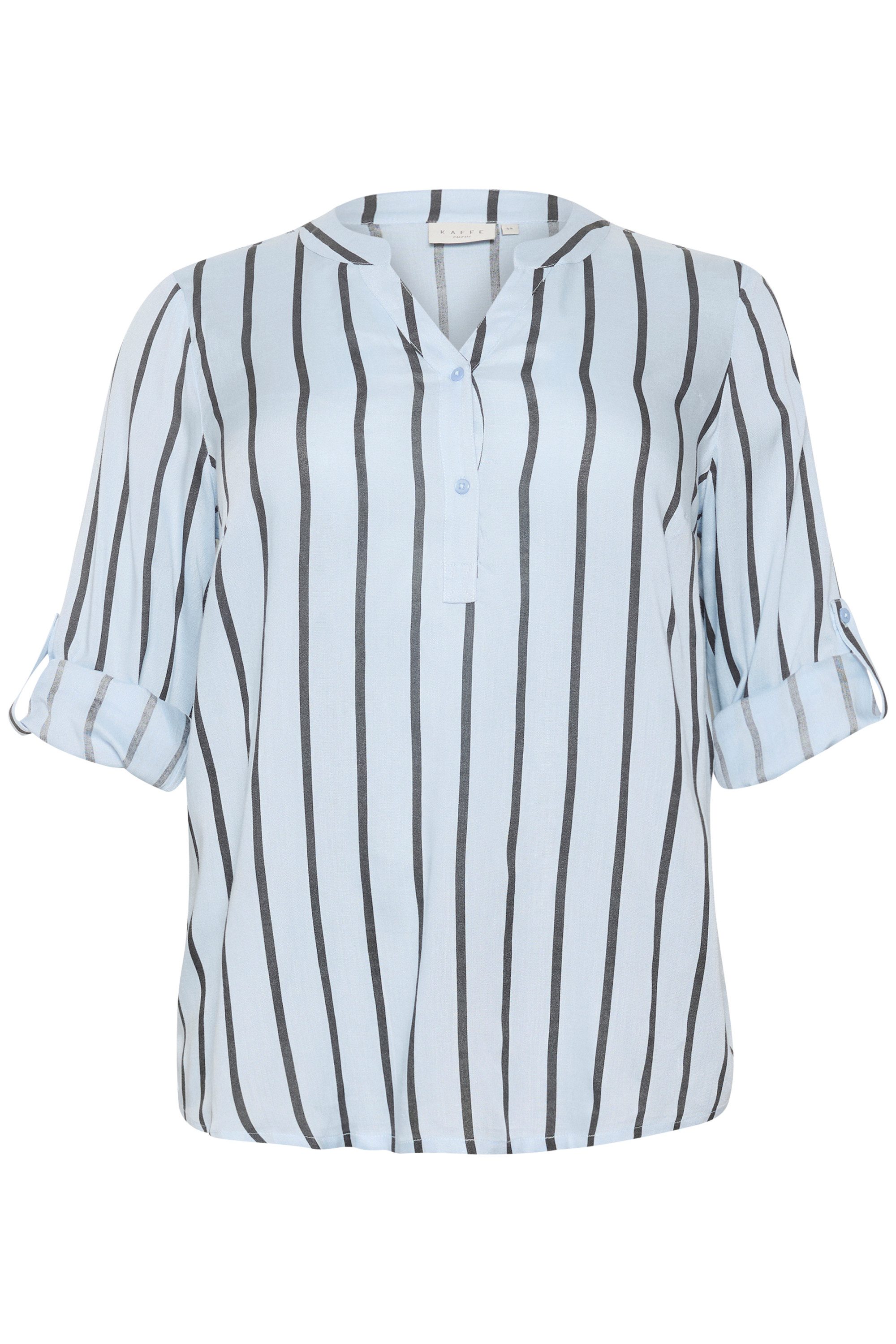 KAFFE Curve Langarmbluse Langarm-Bluse KCsida Große günstig online kaufen