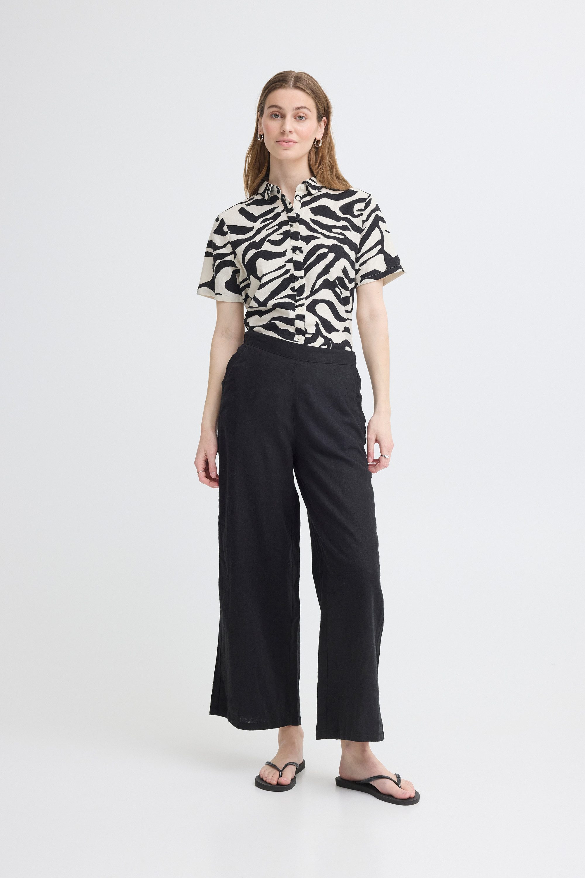 ICHI Stoffhose Casual IHLINNO