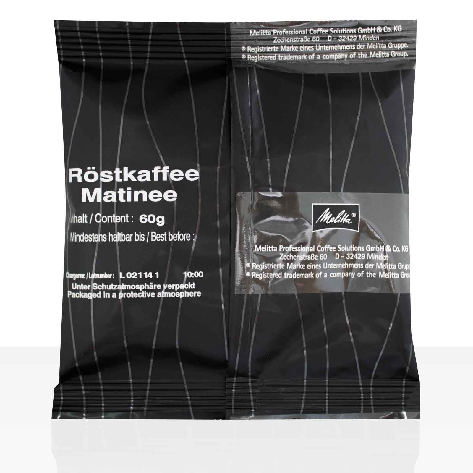 Melitta Kaffee Melitta Matinee Röstkaffee - 75 x 60g Kaffee gemahlen, Filterkaffee
