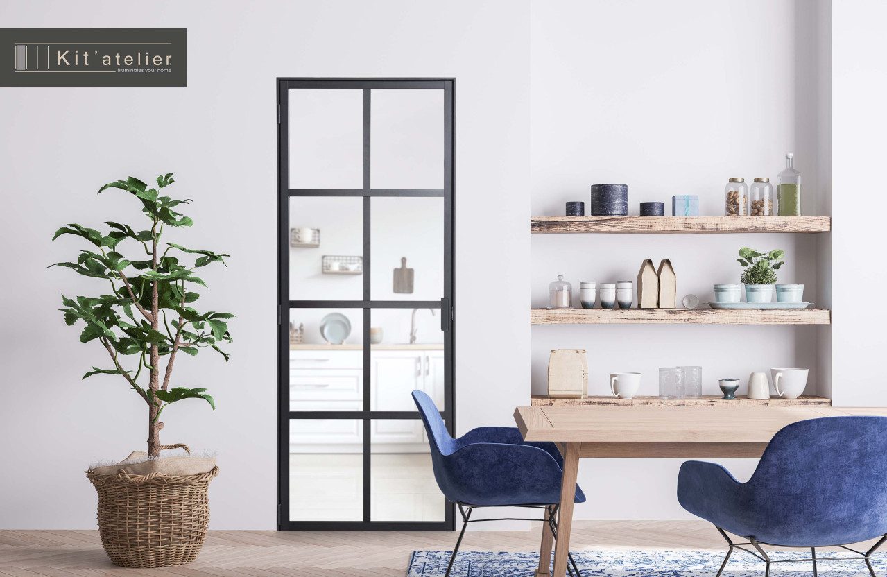 Ate Glastür Glastür Orangerie 88 x 200,5 cm DIN links (Türmaß