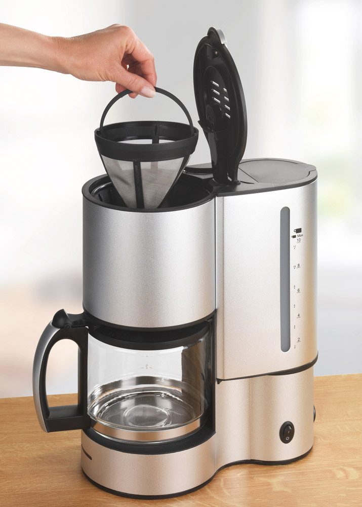 Maximex Permanentfilter Maximex Dauer-Kaffeefilter Edelstahl - Kaffee Dauerfilter, Größe 4