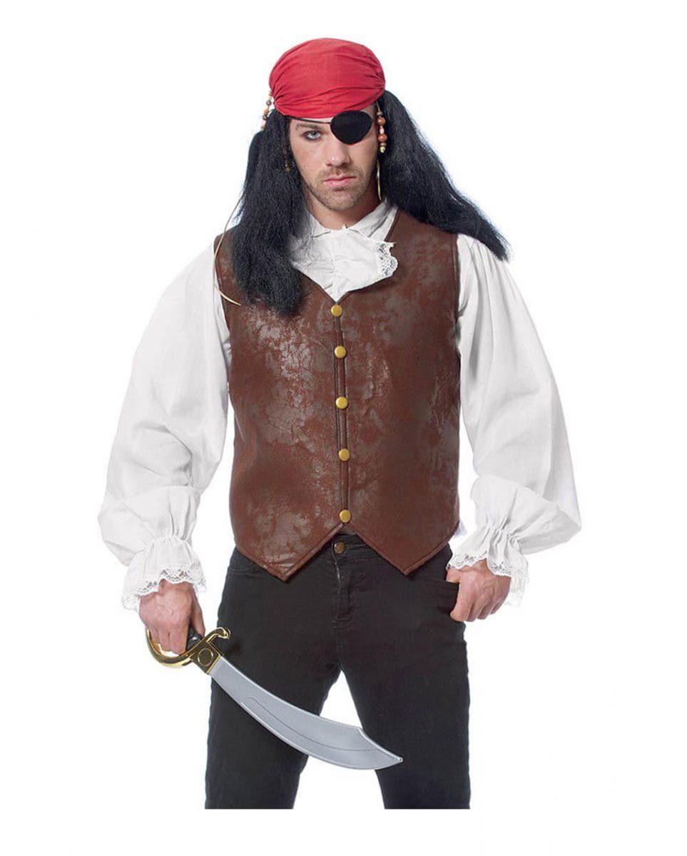 Horror-Shop Kostüm »Piraten Weste Braun«, Größe: M entspricht 38-40 online  kaufen | OTTO