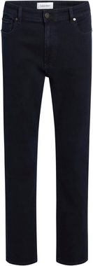 Calvin Klein Gerade Jeans TAPERED BLUE BLACK mit Markenlabel