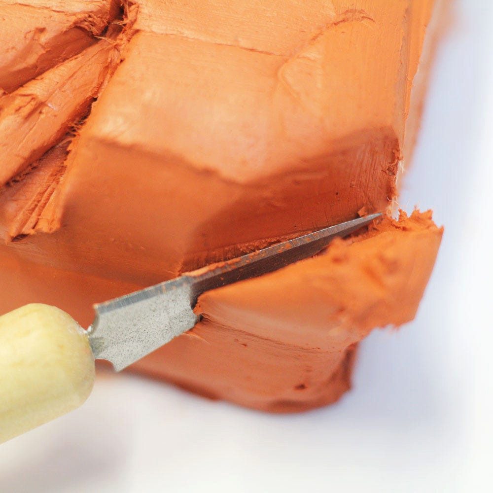Mont Marte Modelliermasse Lufthärtende Modelliermasse - Terra, 500g - Kein Brennen erforderlich, Trocknet innerhalb von 24 Std. zum Formen, Schleifen, Bohren & Bemalen