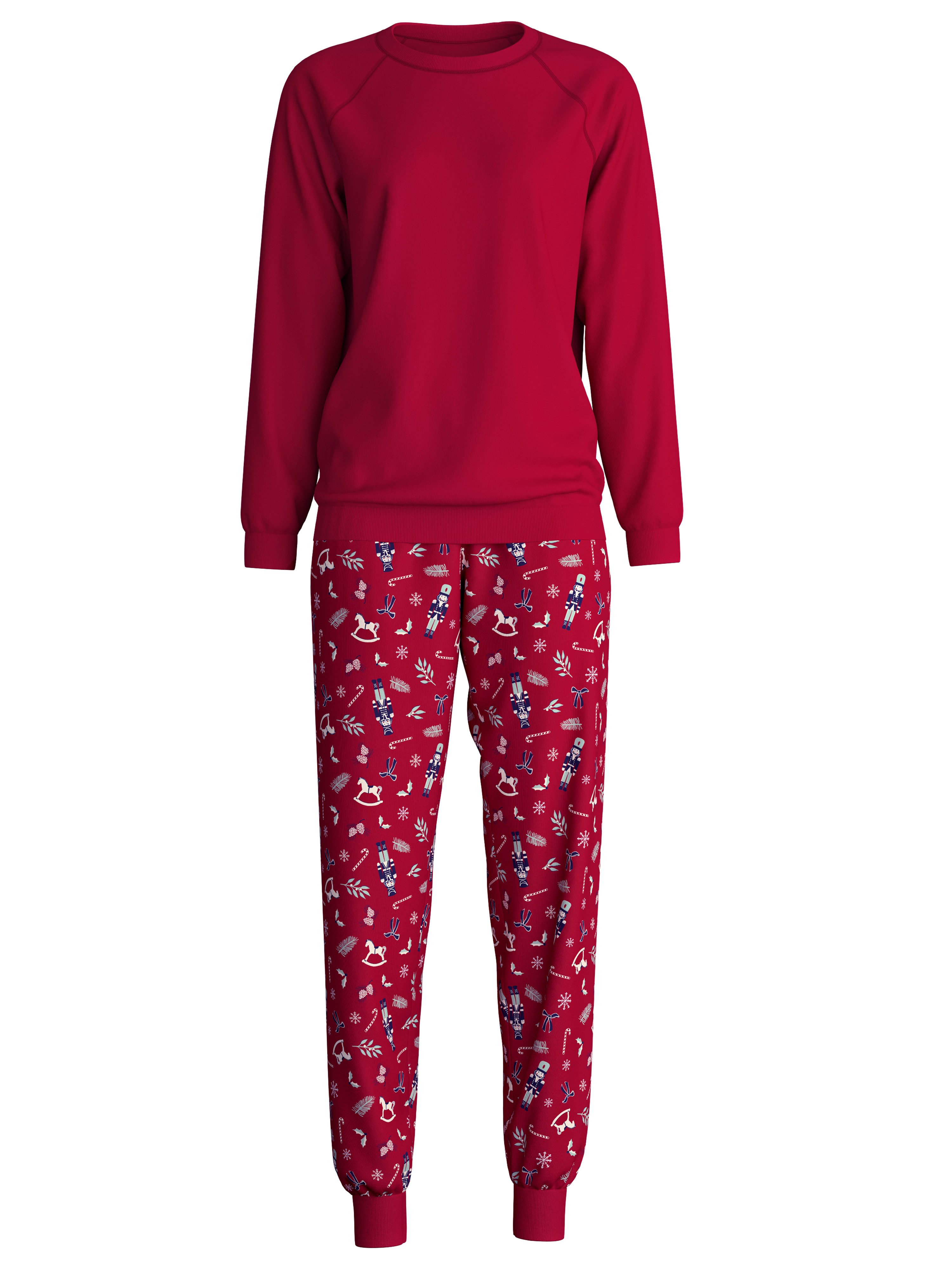 CALIDA Schlafanzug Family & Friends (2 tlg) Langarm, Rundhalsausschnitt, We günstig online kaufen