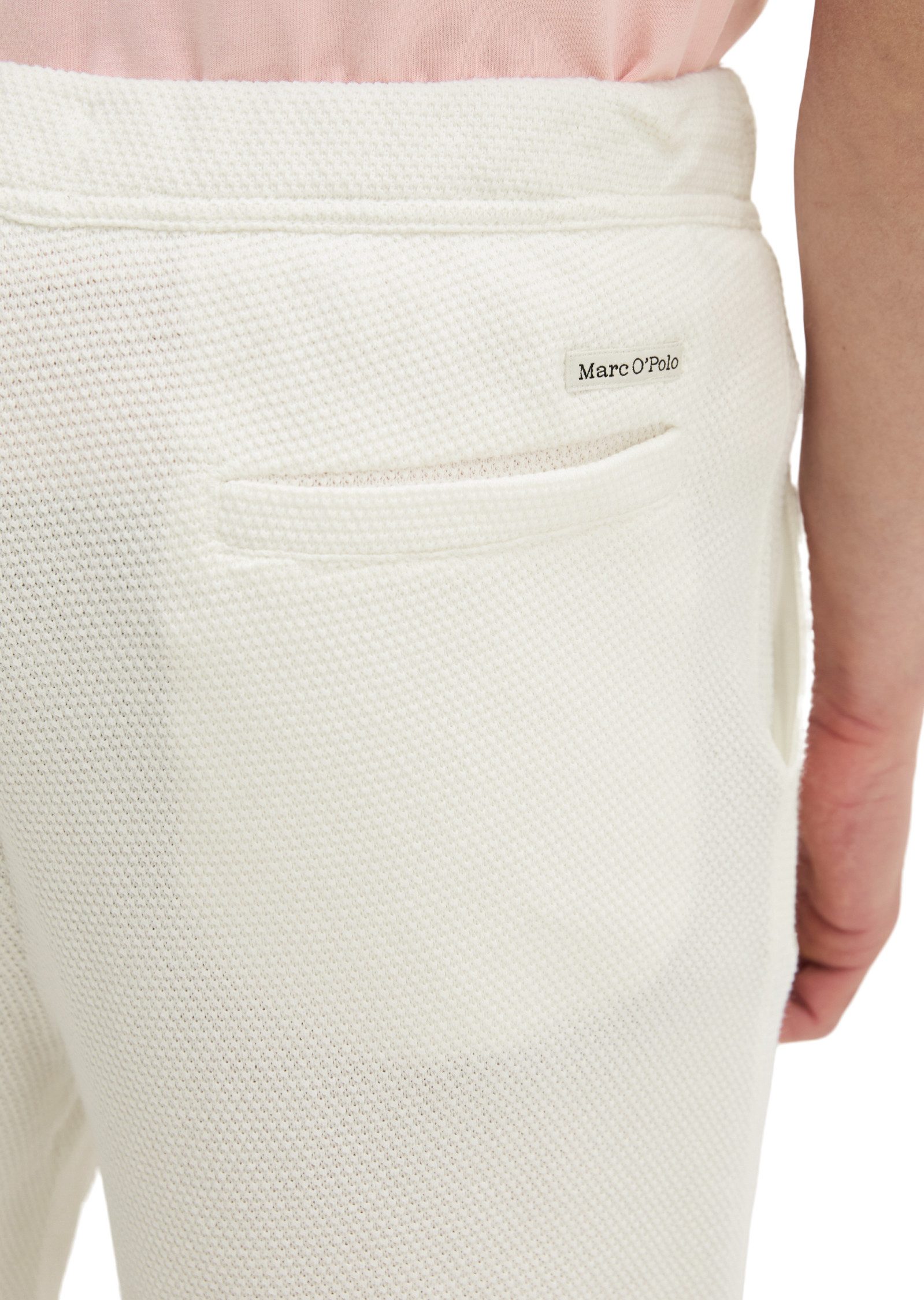 Marc O'Polo Shorts mit feiner Waffel-Struktur