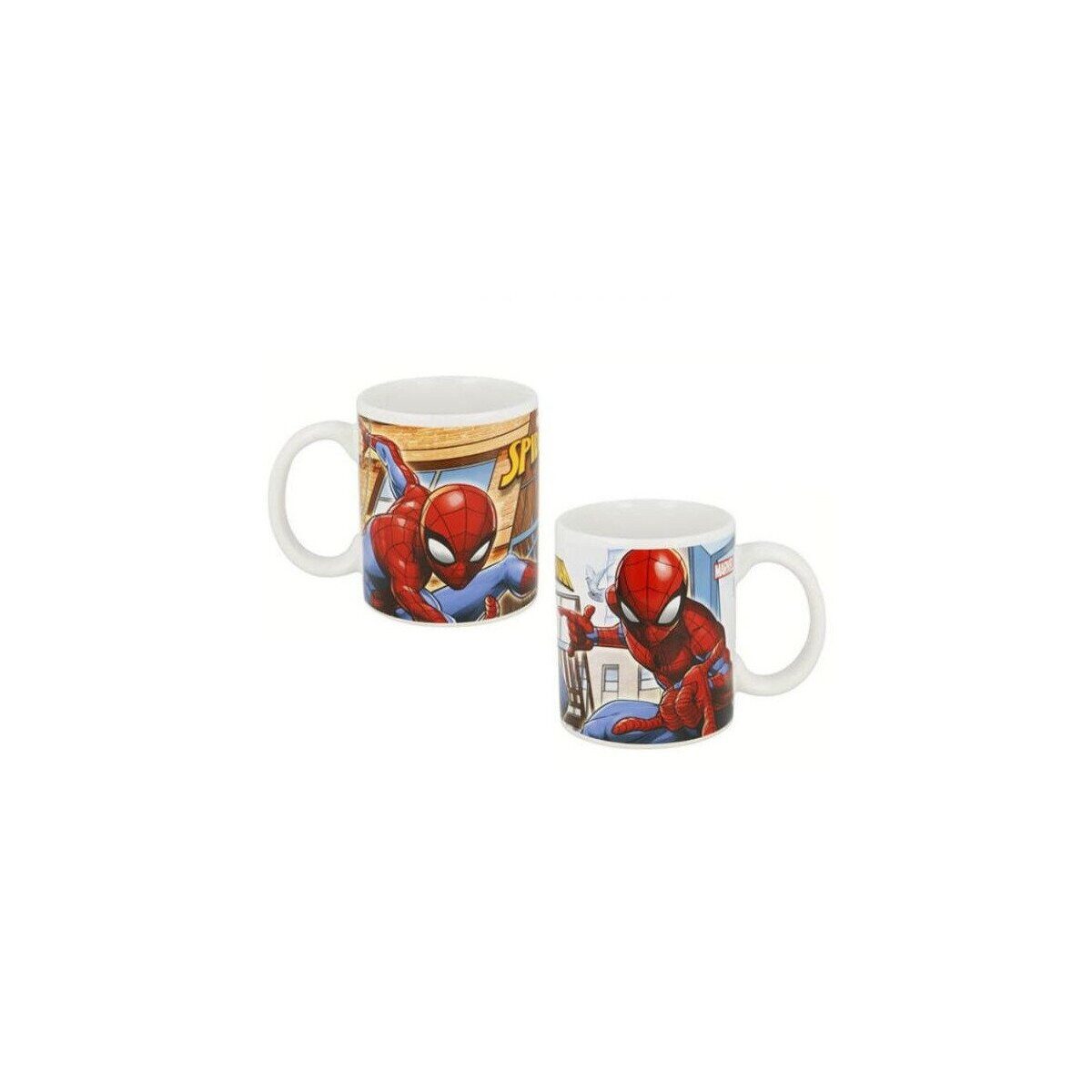 Spiderman Tasse Spiderman Streets Porzellantasse 325 ml, 1-tlg.