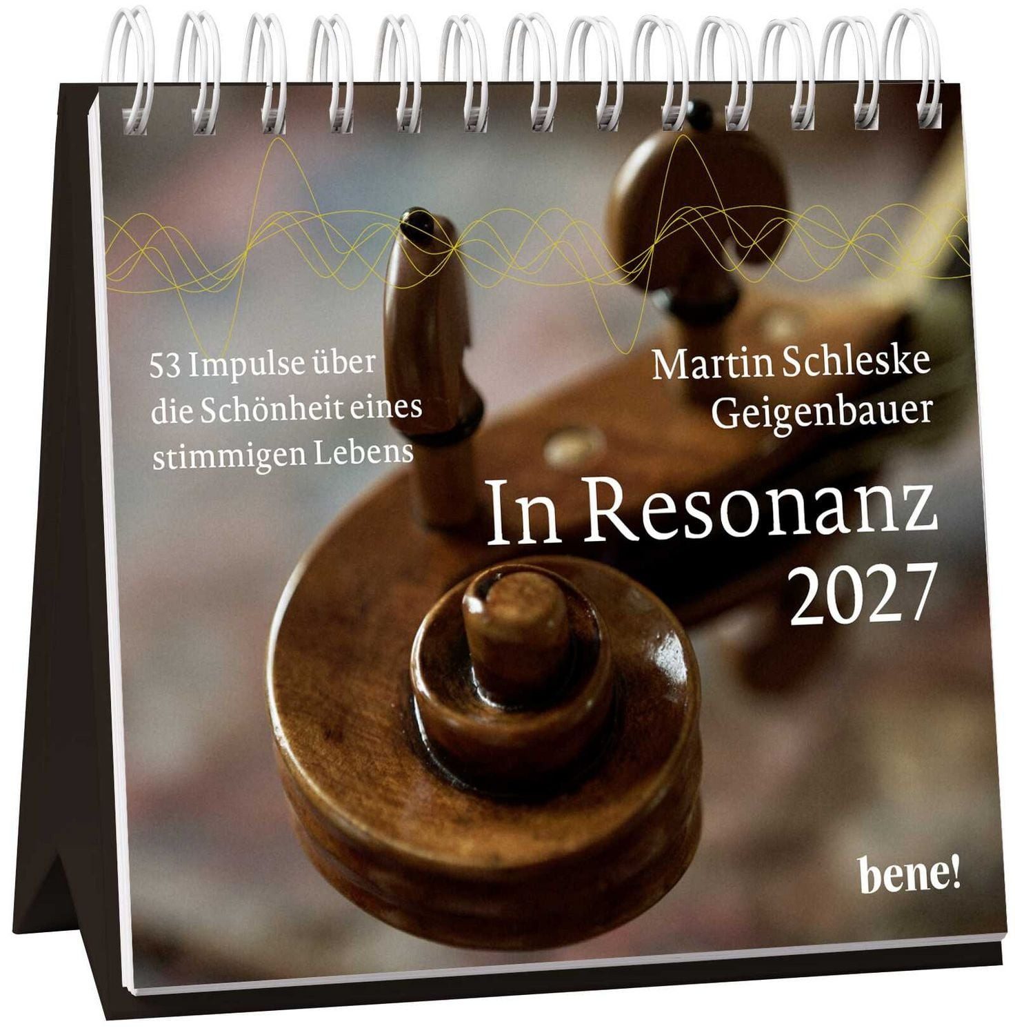 bene Wandkalender Wochenkalender 2027: In Resonanz