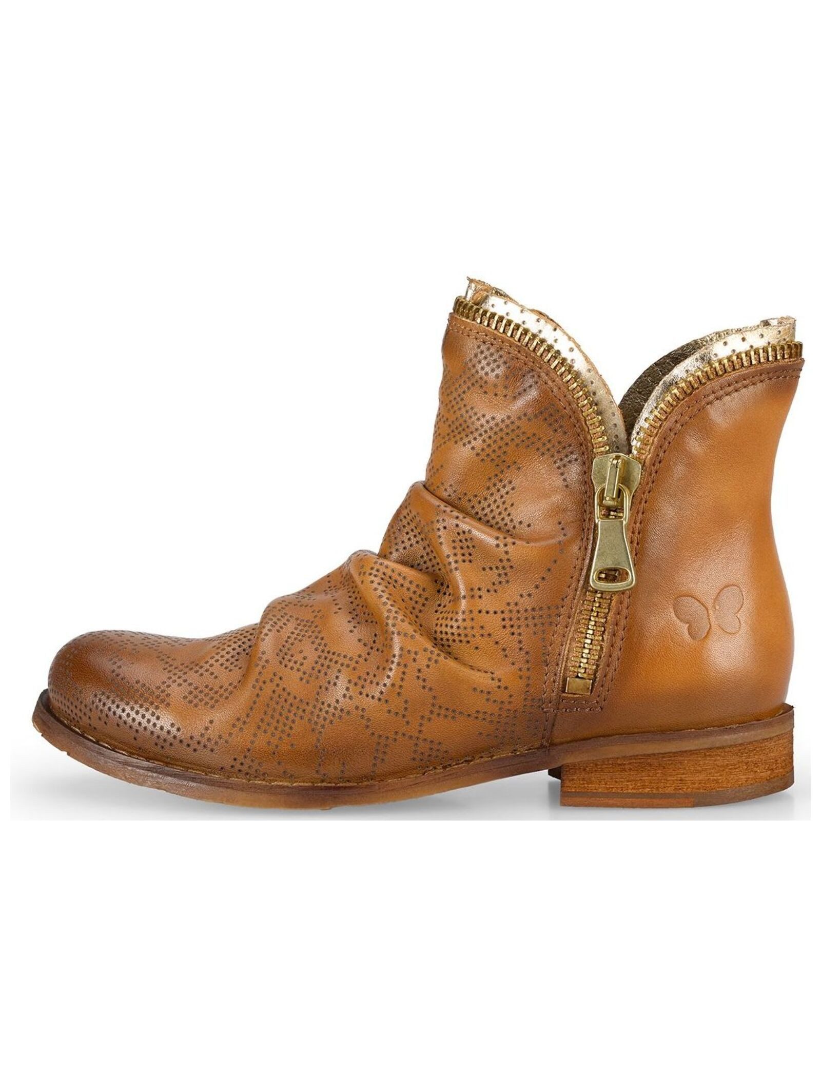 Felmini Wide Fit Stiefelette Leder Stiefelette günstig online kaufen